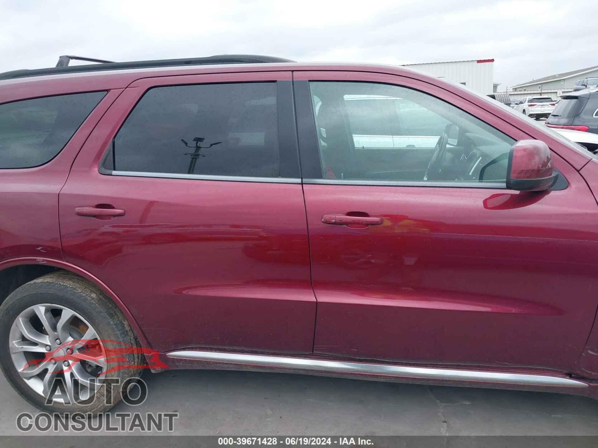 DODGE DURANGO 2017 - 1C4RDHAG1HC747784