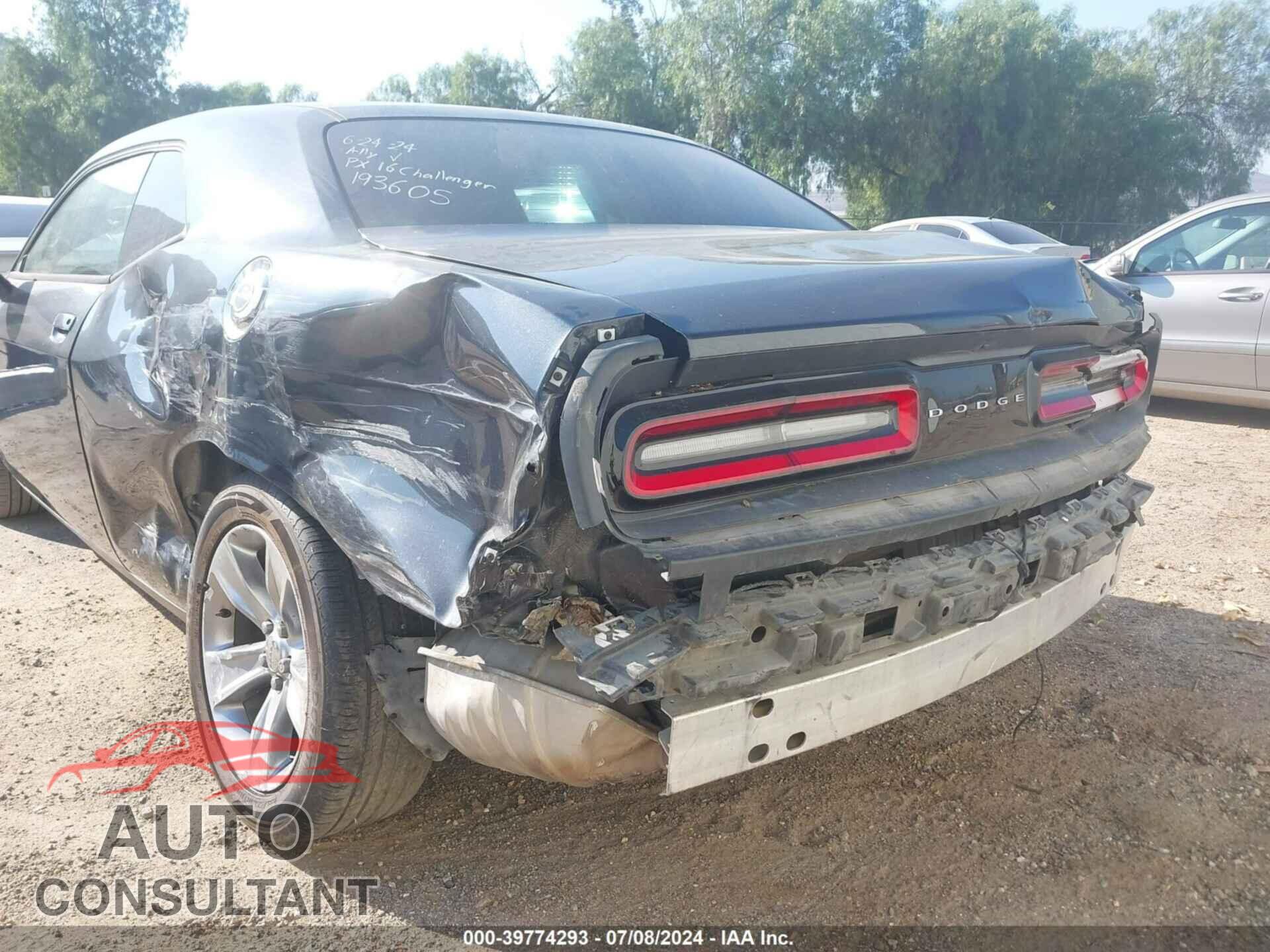 DODGE CHALLENGER 2016 - 2C3CDZAG4GH193605