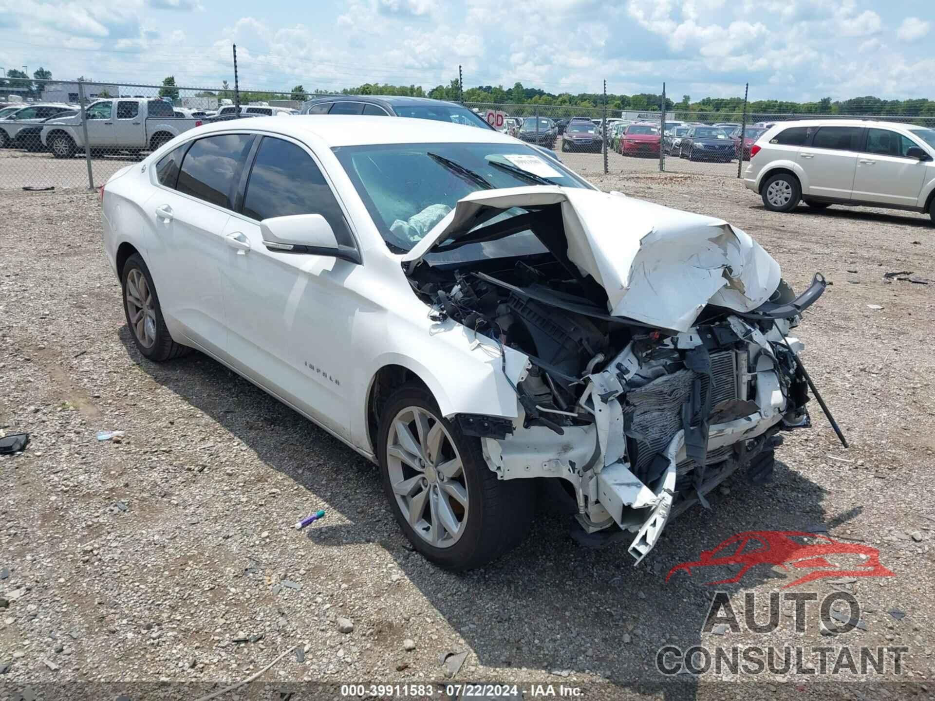 CHEVROLET IMPALA 2016 - 2G1105SA8G9198813