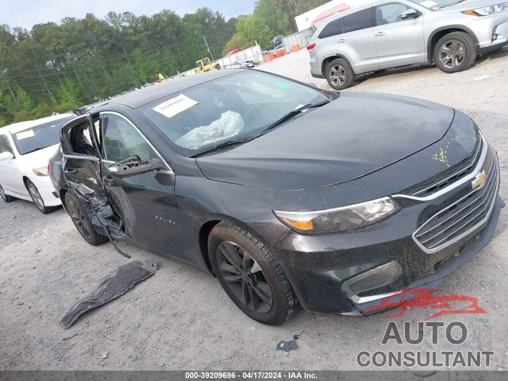 CHEVROLET MALIBU 2016 - 1G1ZE5ST4GF234932