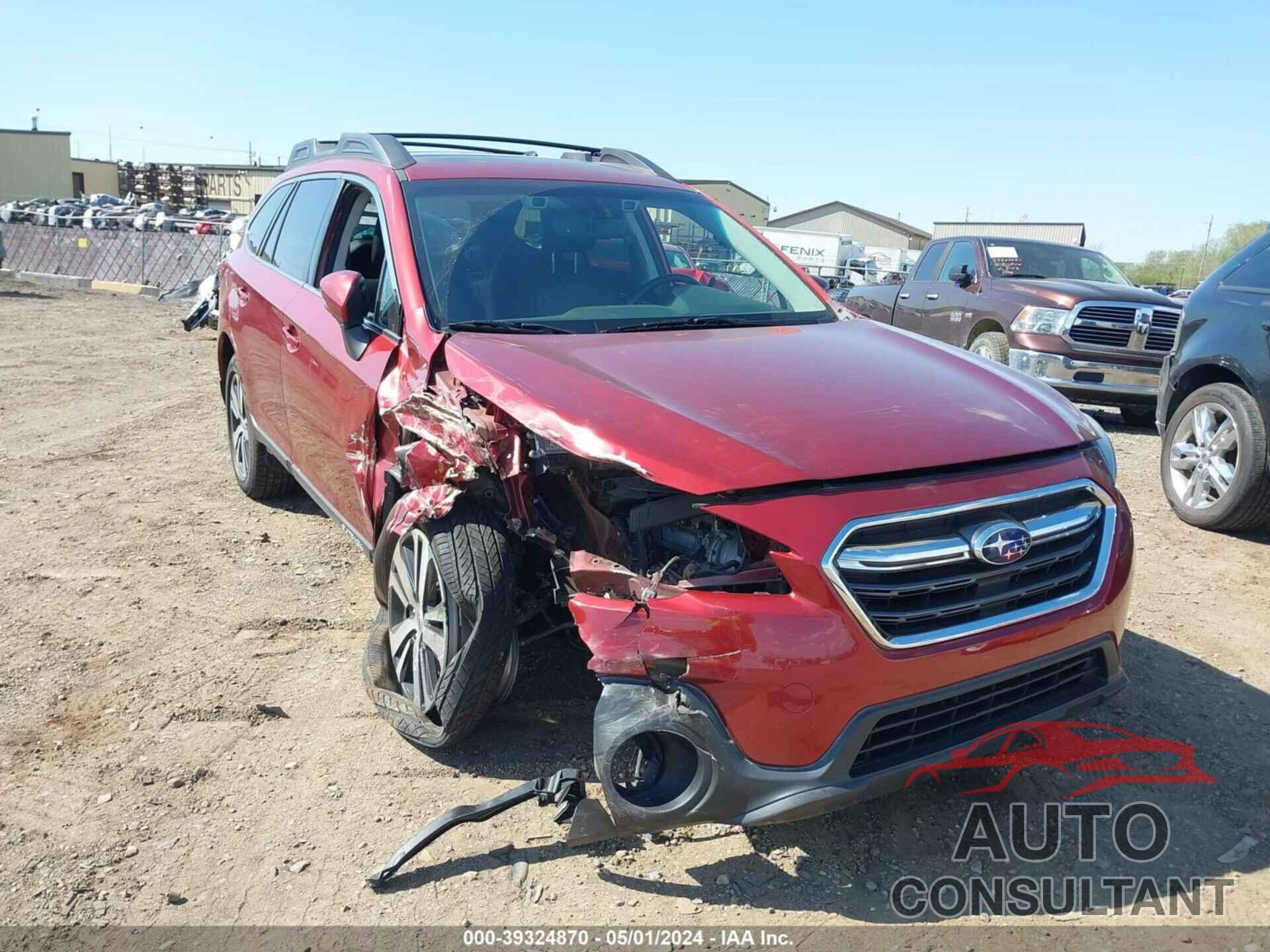 SUBARU OUTBACK 2019 - 4S4BSENC3K3339187