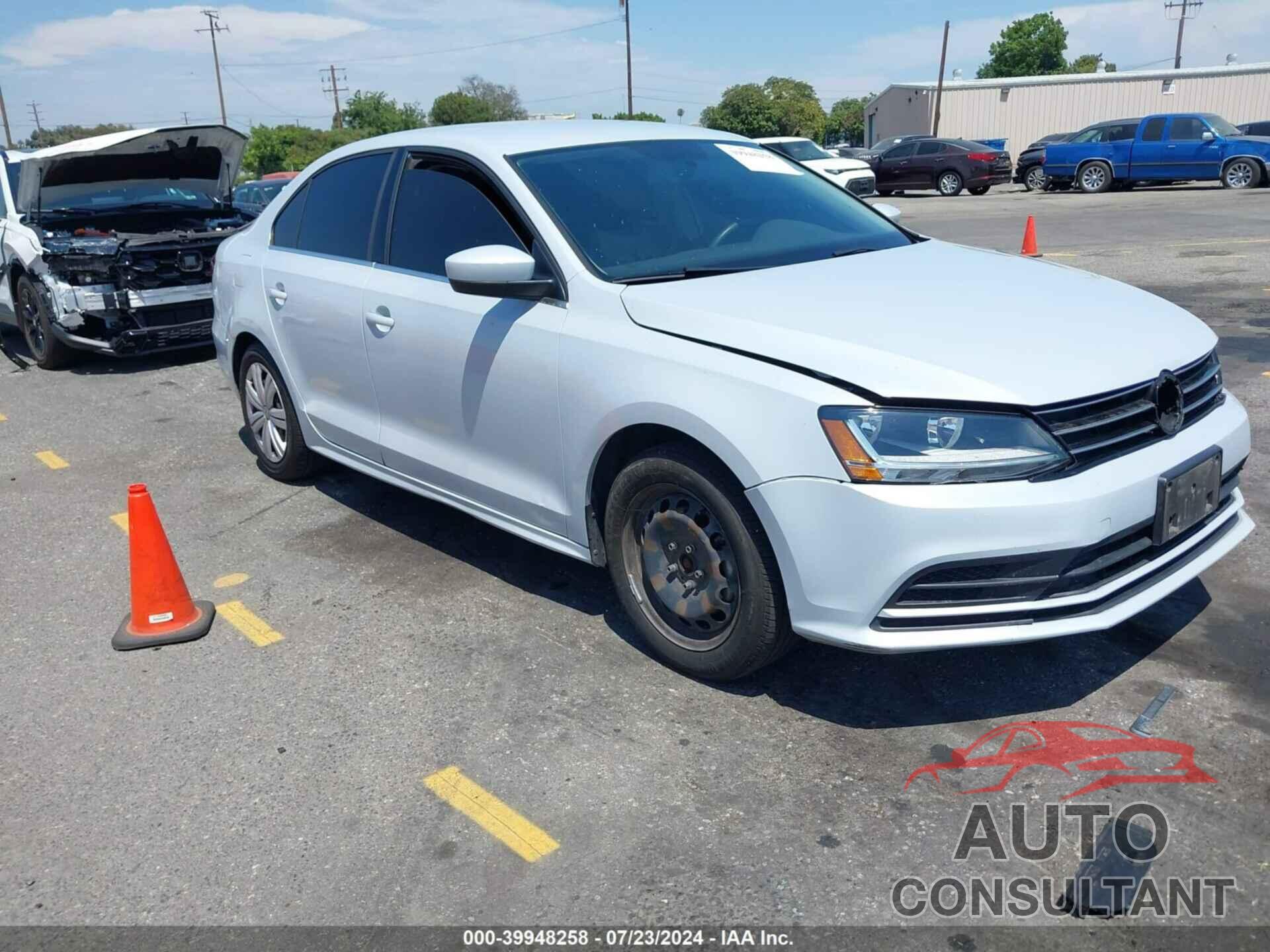 VOLKSWAGEN JETTA 2017 - 3VW2B7AJ0HM344047