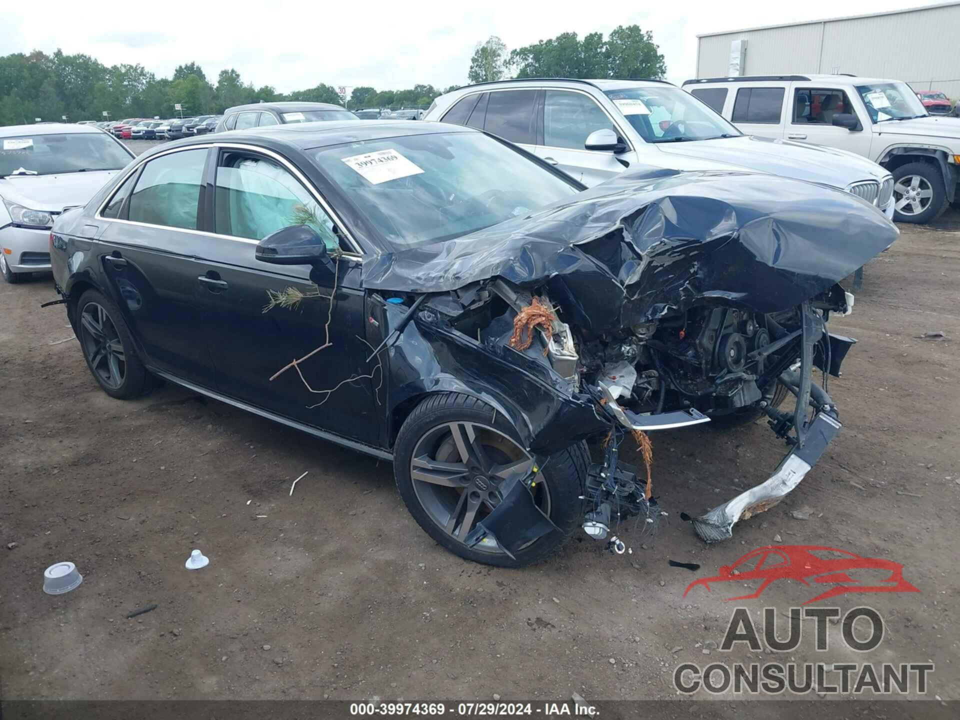 AUDI A4 2017 - WAUENAF4XHN033400