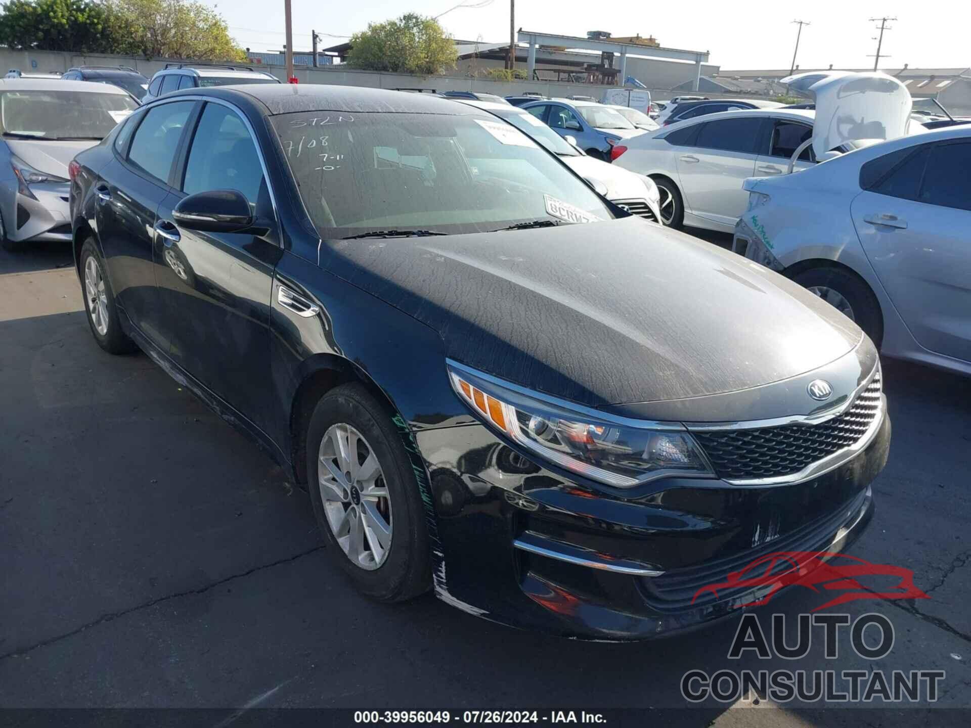 KIA OPTIMA 2018 - 5XXGT4L35JG242754