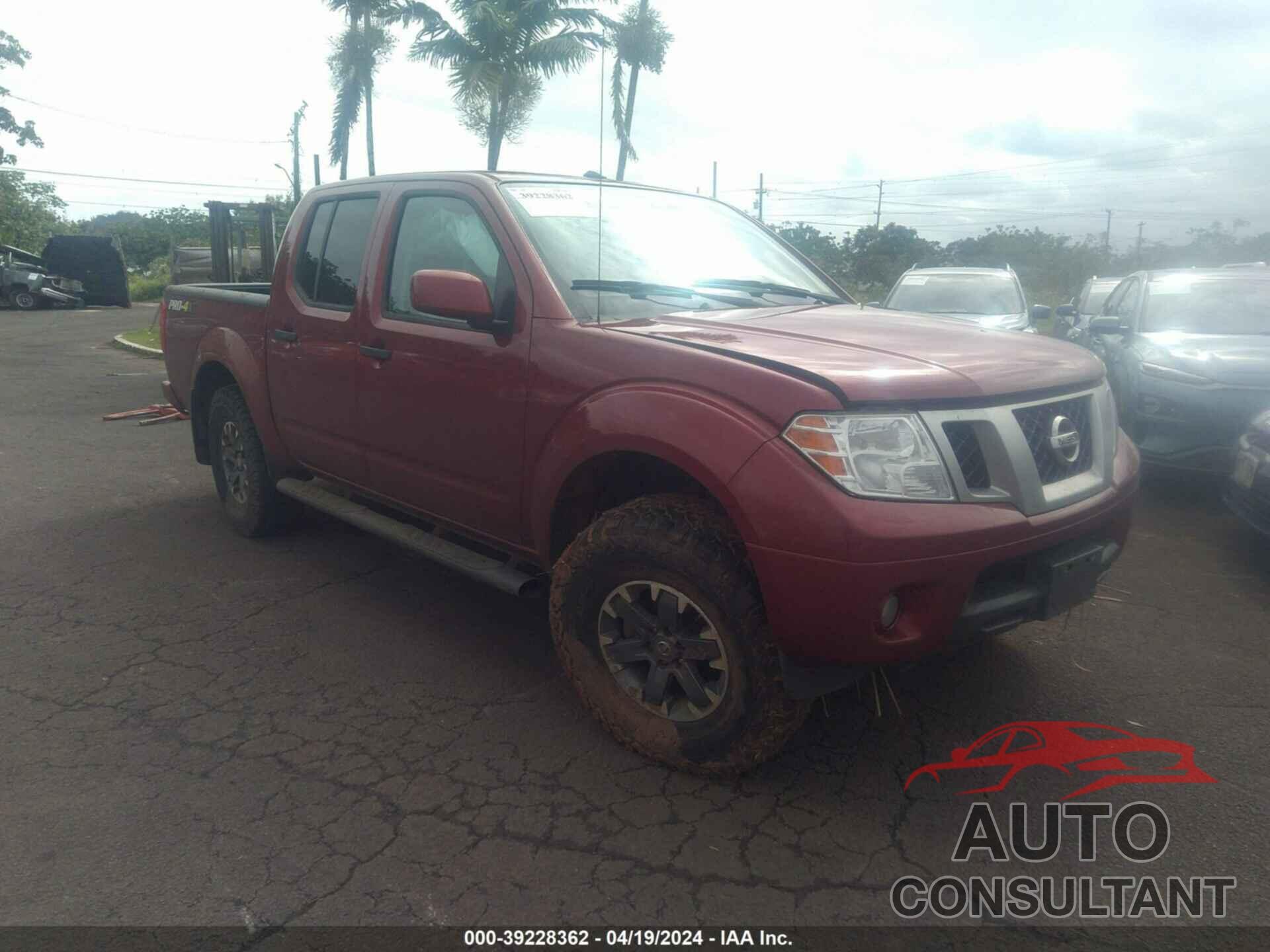 NISSAN FRONTIER 2019 - 1N6AD0EV0KN794949