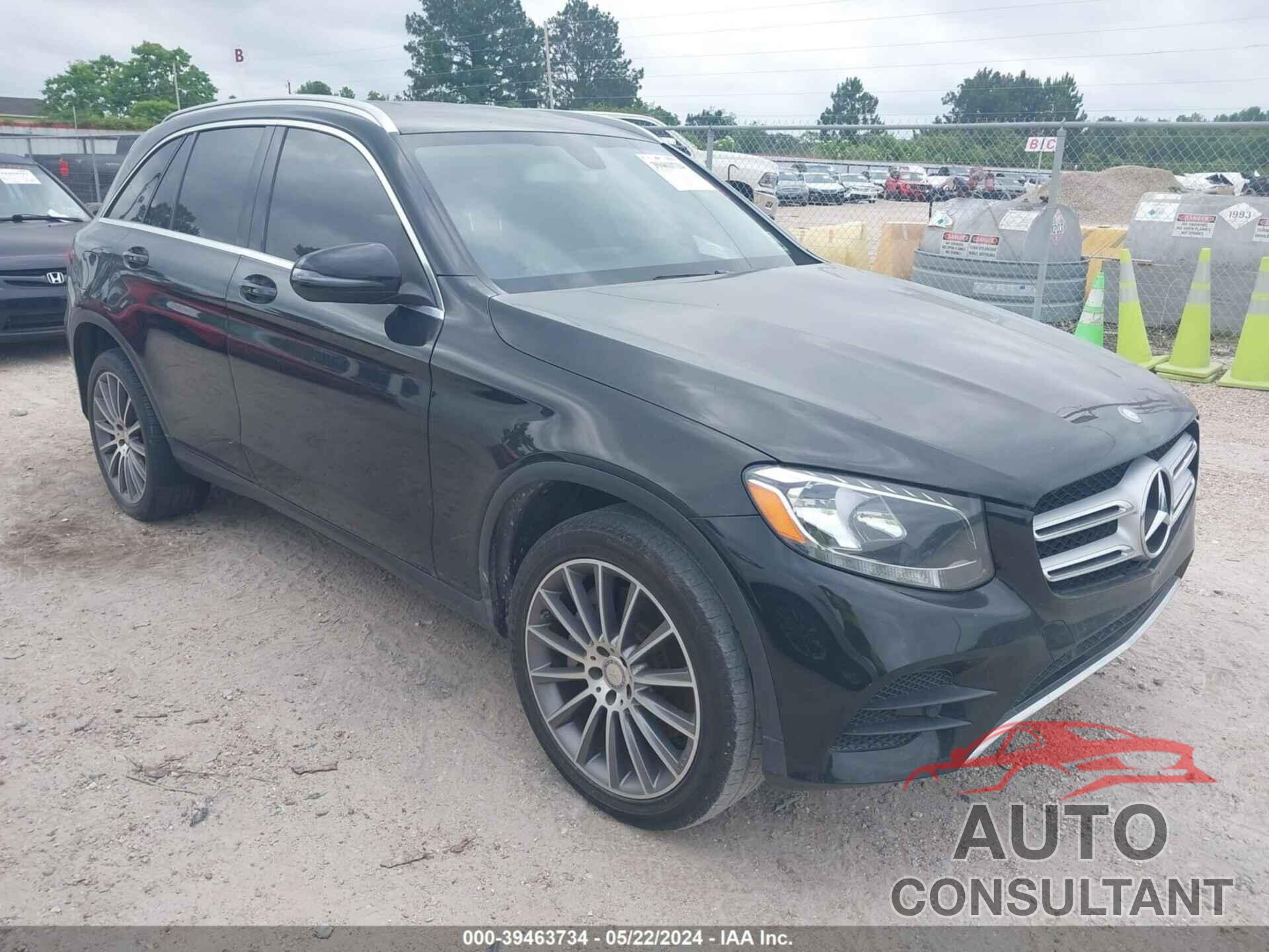 MERCEDES-BENZ GLC 300 2016 - WDC0G4JB6GF106327