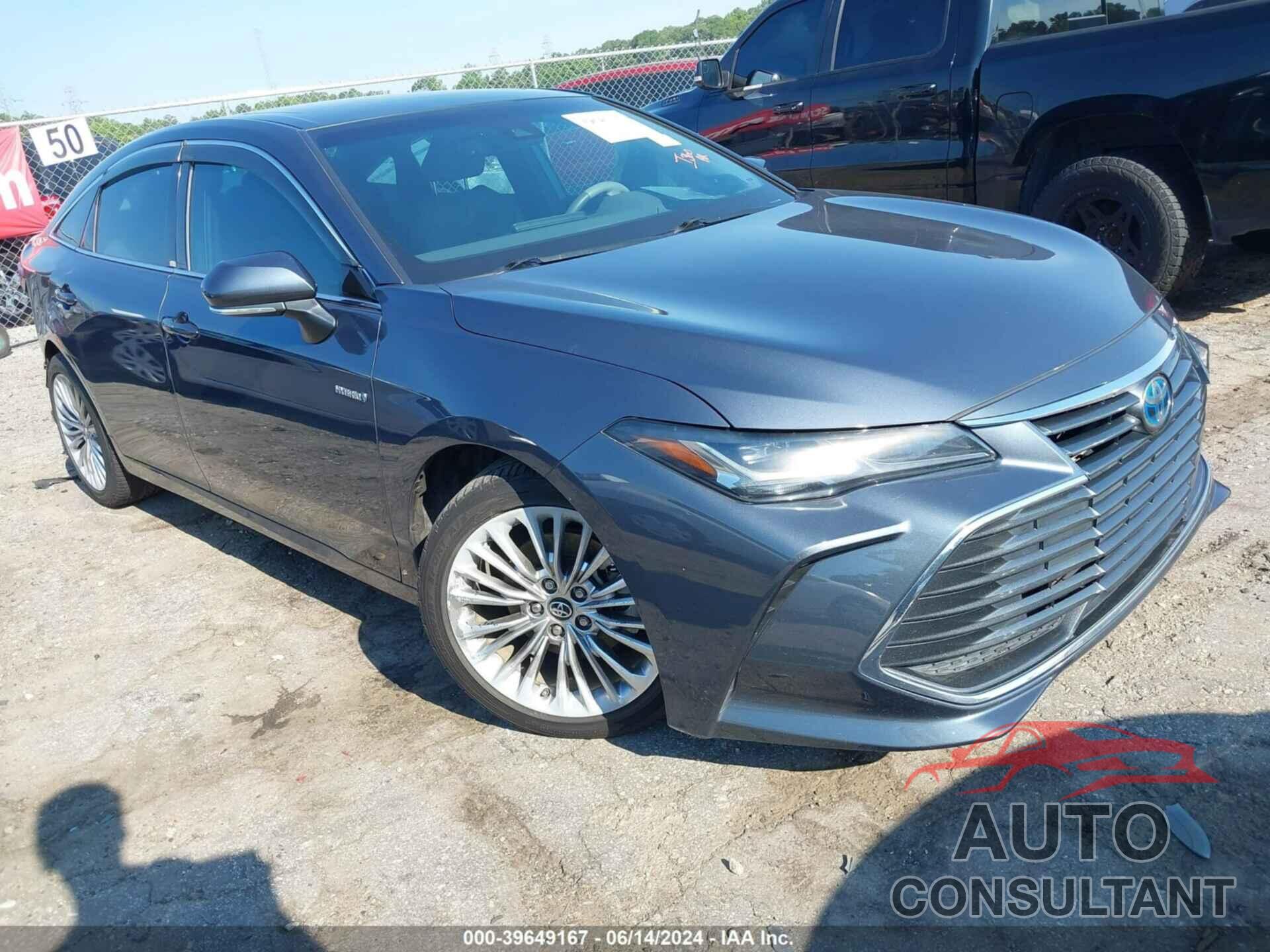 TOYOTA AVALON HYBRID 2020 - 4T1C21FB8LU016025