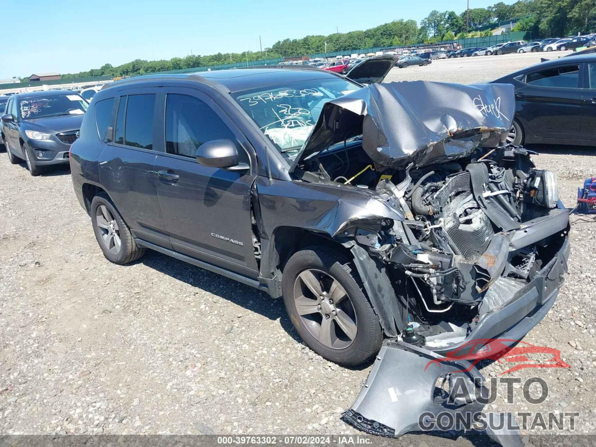 JEEP COMPASS 2017 - 1C4NJDEB3HD175643