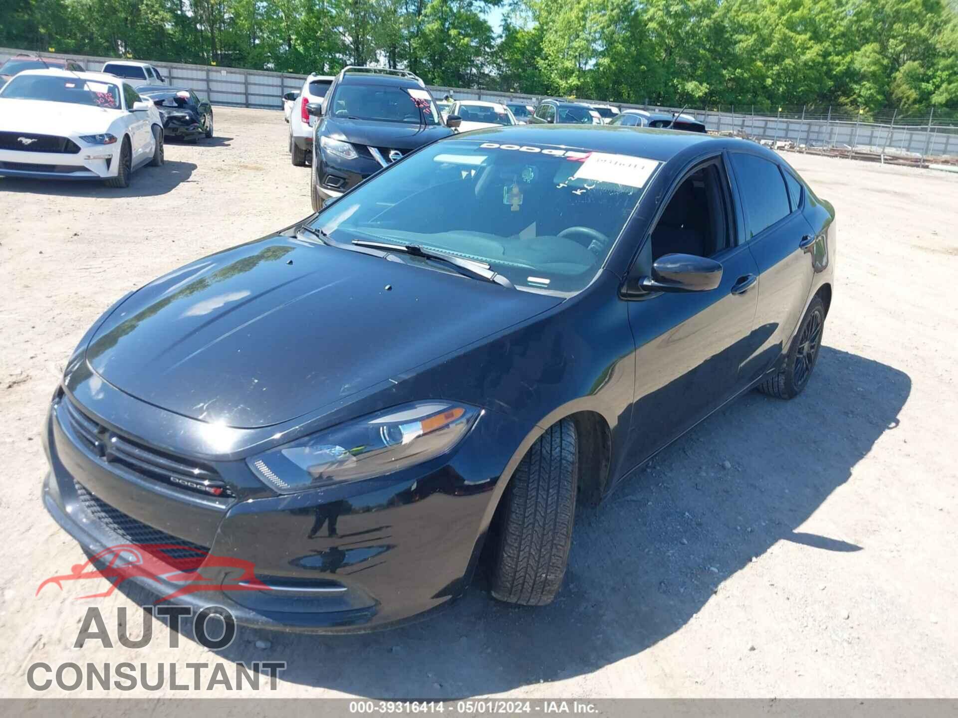 DODGE DART 2016 - 1C3CDFBB9GD643893