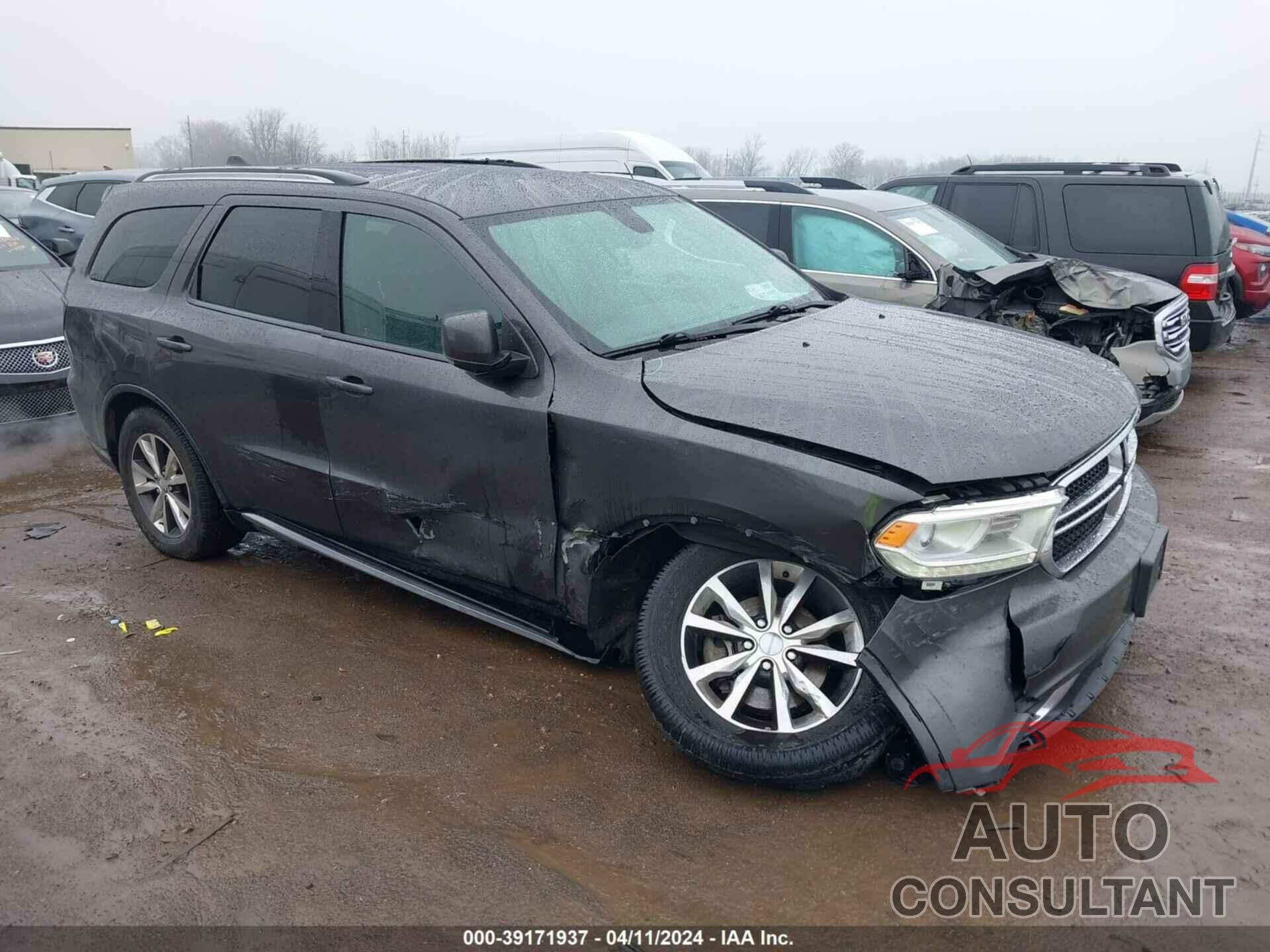 DODGE DURANGO 2016 - 1C4RDJDG1GC455666