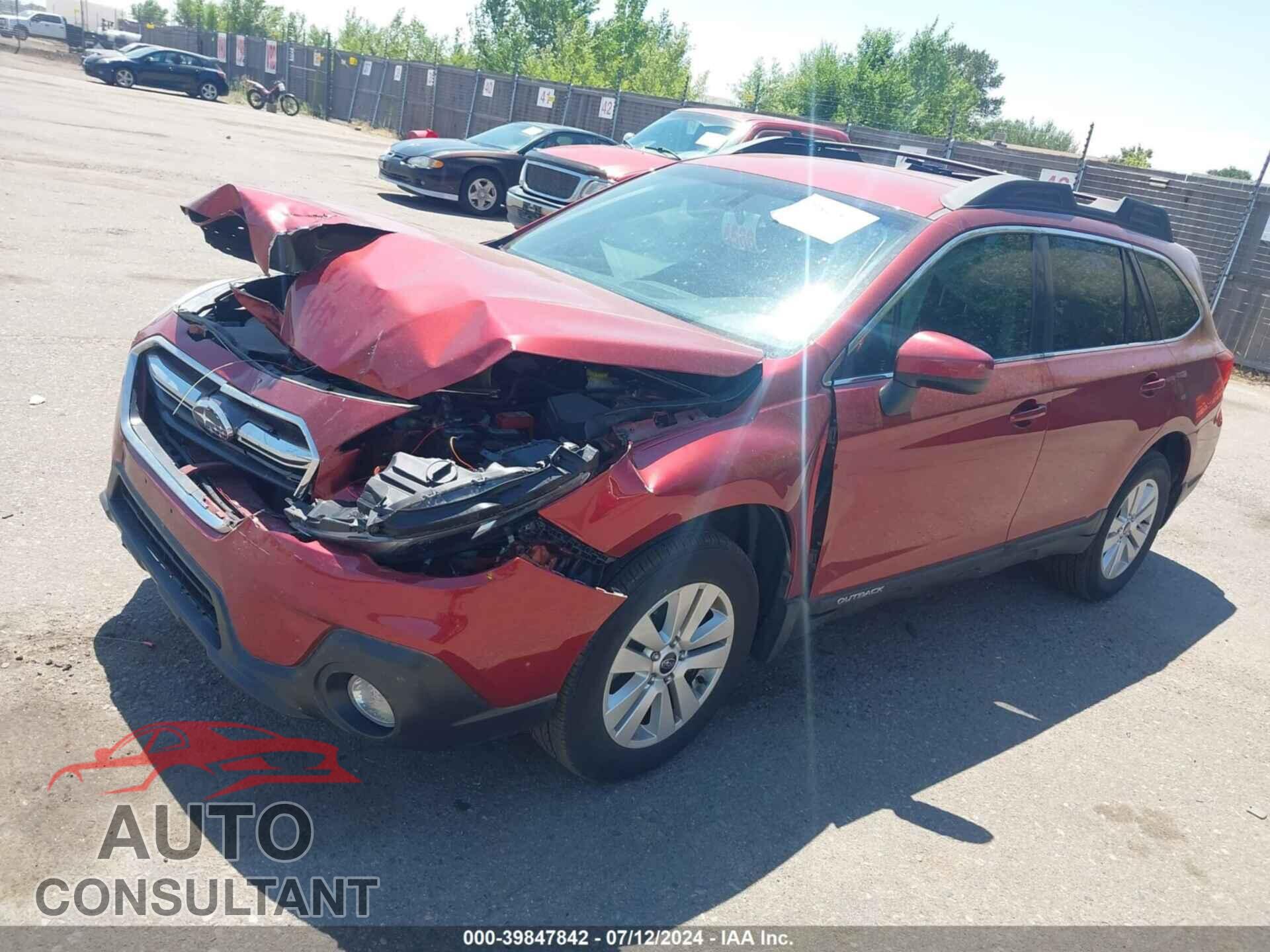 SUBARU OUTBACK 2019 - 4S4BSAFC2K3388128
