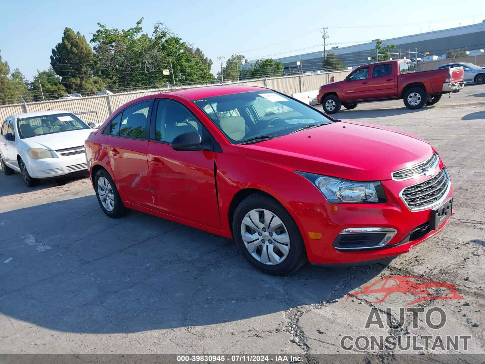 CHEVROLET CRUZE LIMITED 2016 - 1G1PC5SG1G7218407