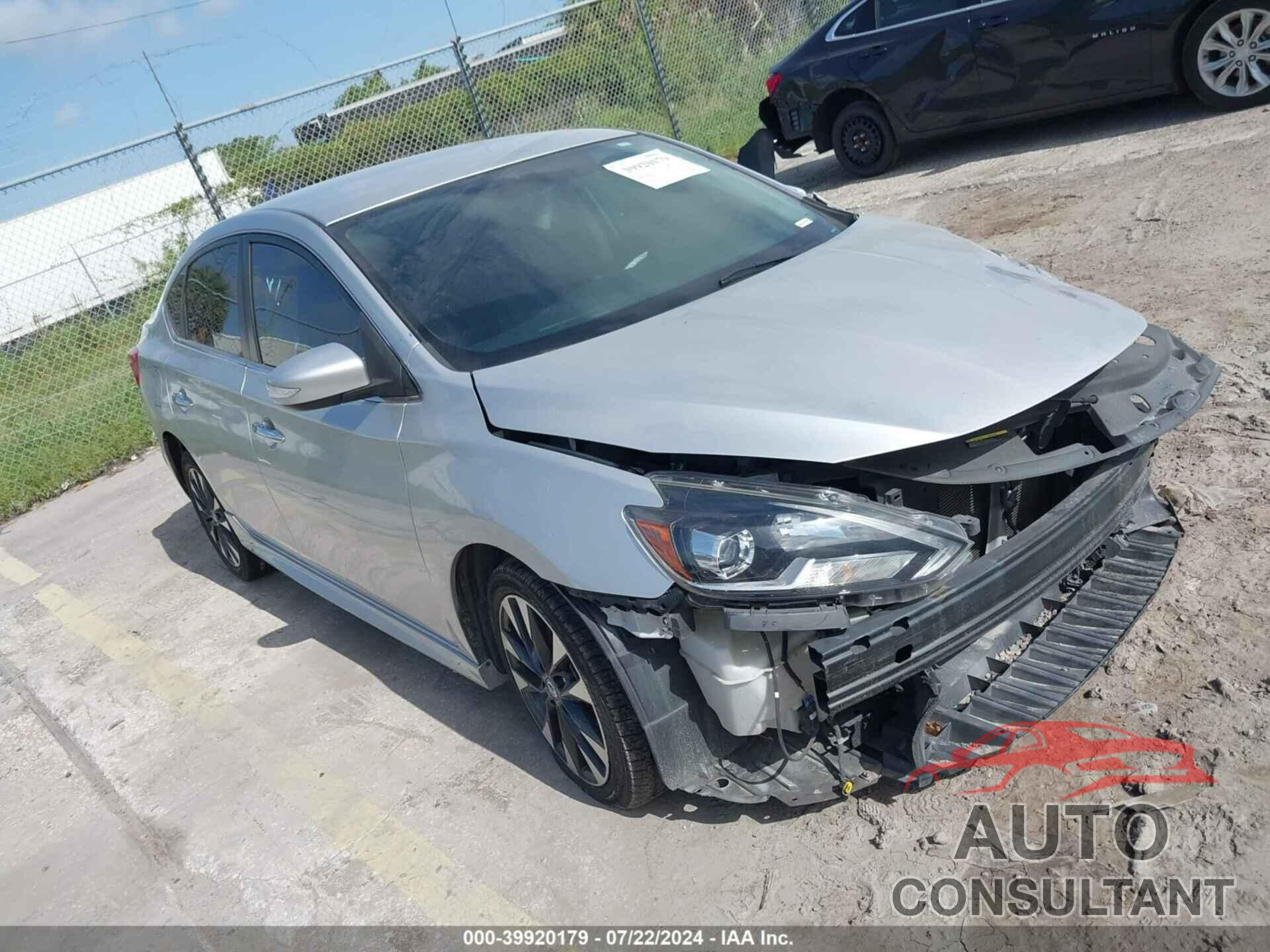 NISSAN SENTRA 2018 - 3N1AB7AP8JY218104