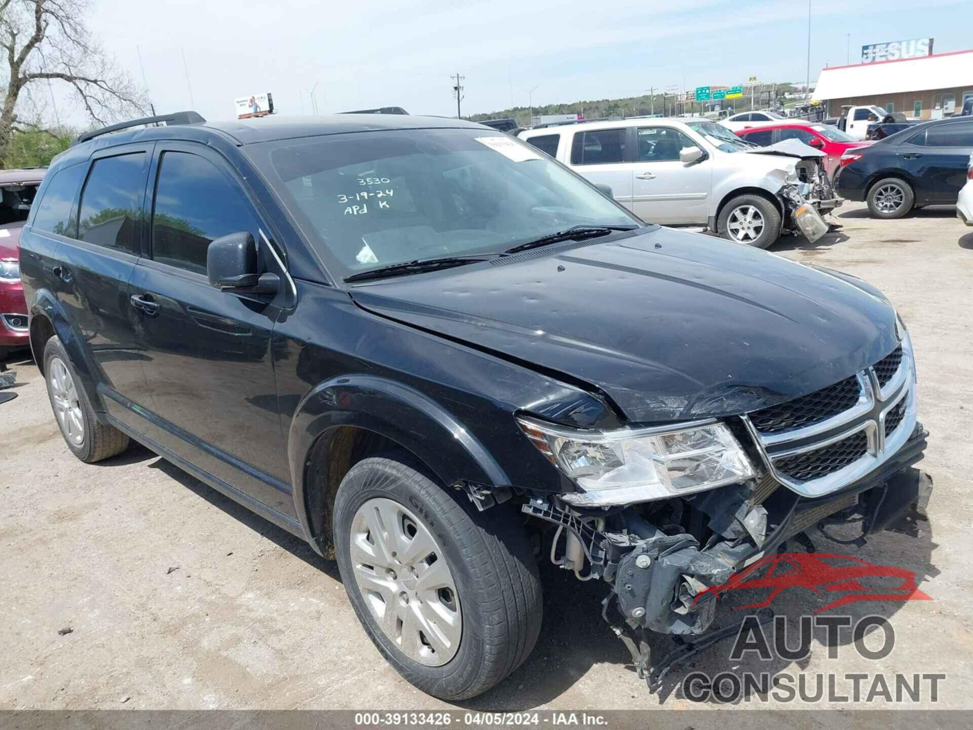 DODGE JOURNEY 2020 - 3C4PDCAB2LT277888