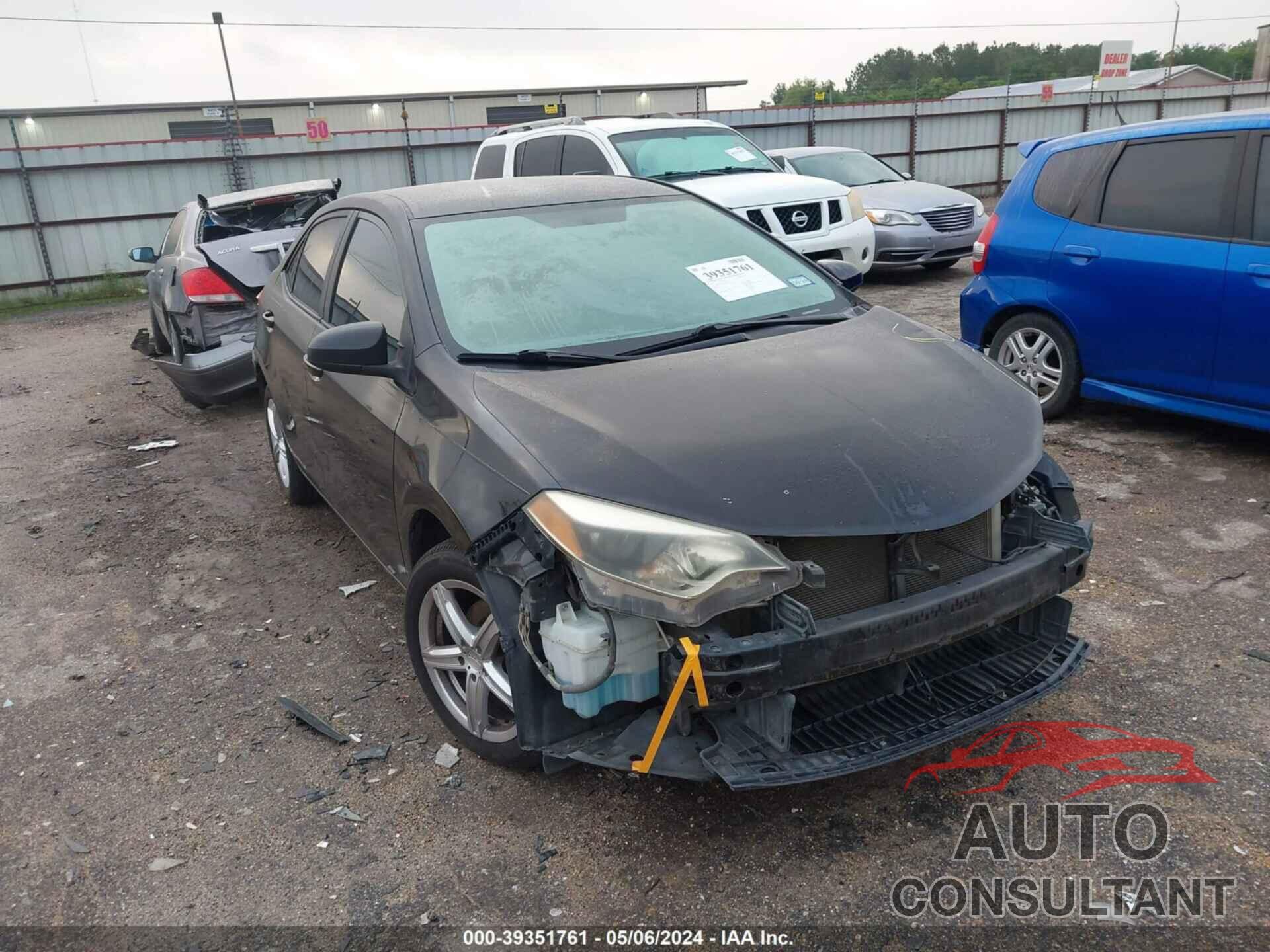 TOYOTA COROLLA 2016 - 5YFBURHE4GP432656