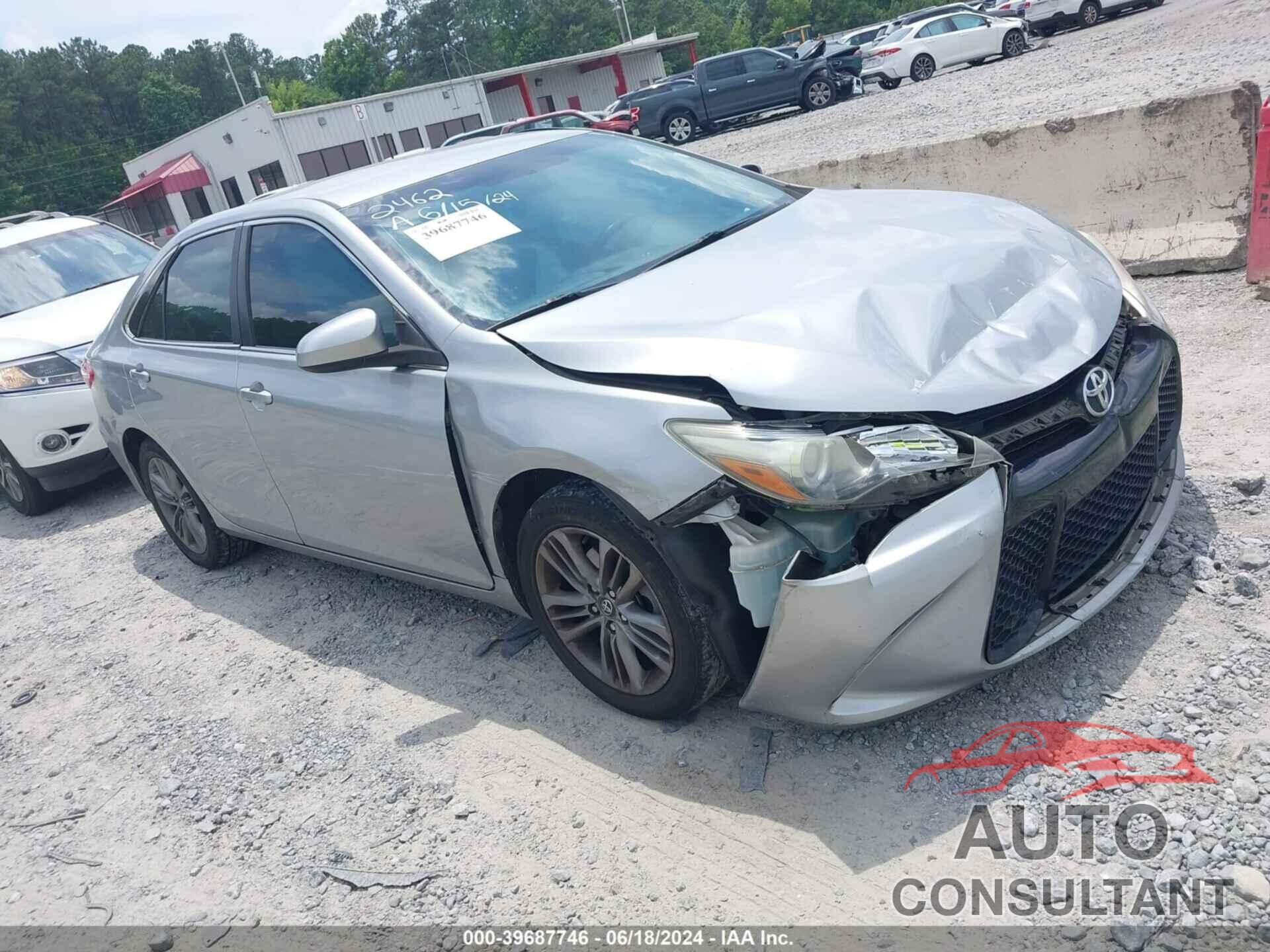 TOYOTA CAMRY 2016 - 4T1BF1FK5GU212462
