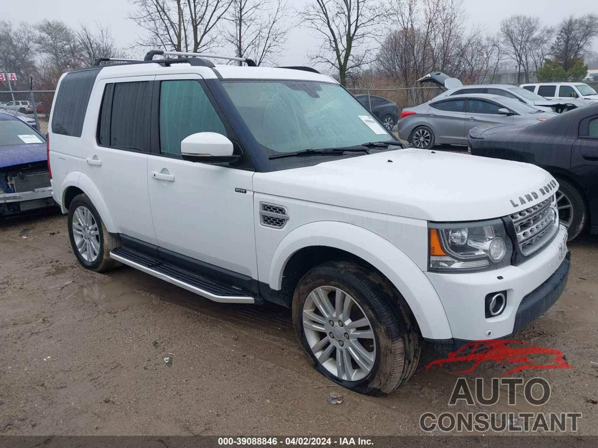 LAND ROVER LR4 2016 - SALAK2V61GA781521