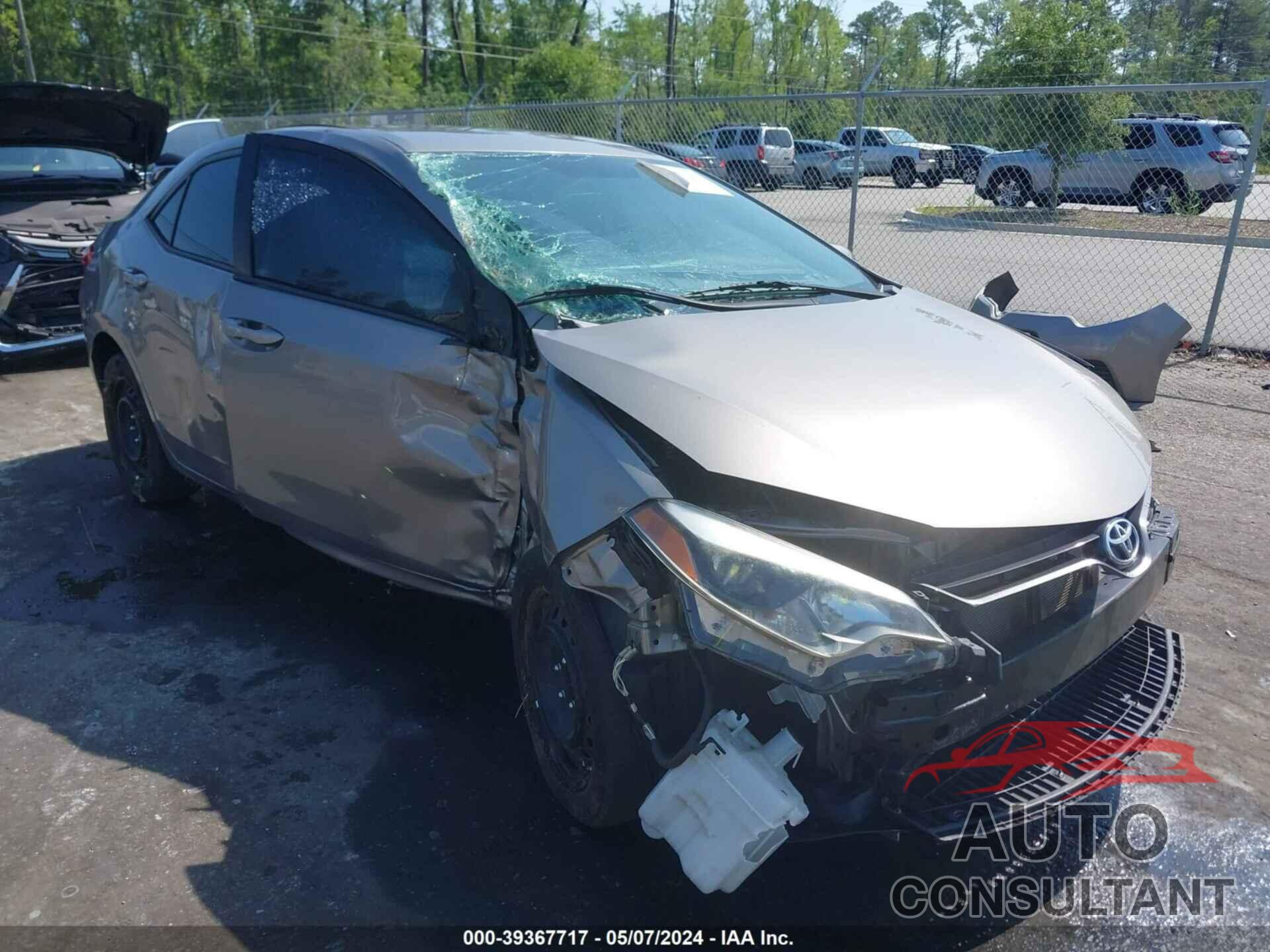 TOYOTA COROLLA 2016 - 2T1BURHE6GC705466