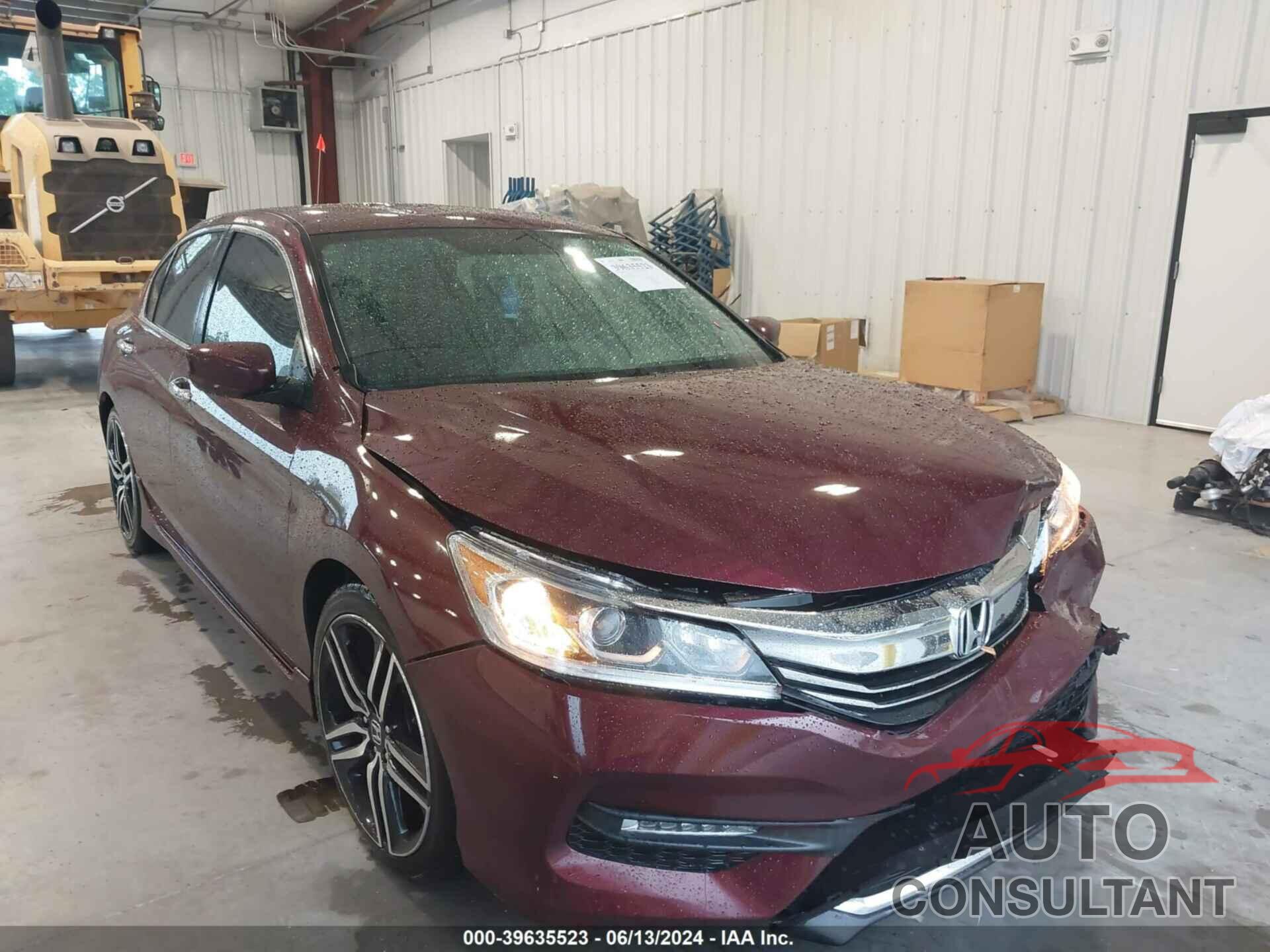 HONDA ACCORD 2016 - 1HGCR2F58GA212247