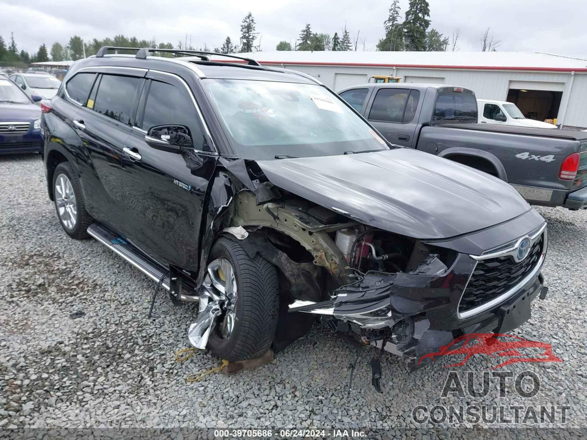 TOYOTA HIGHLANDER 2021 - 5TDDBRCH3MS031084