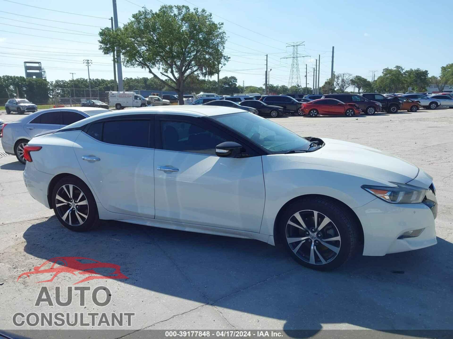 NISSAN MAXIMA 2017 - 1N4AA6AP6HC407417