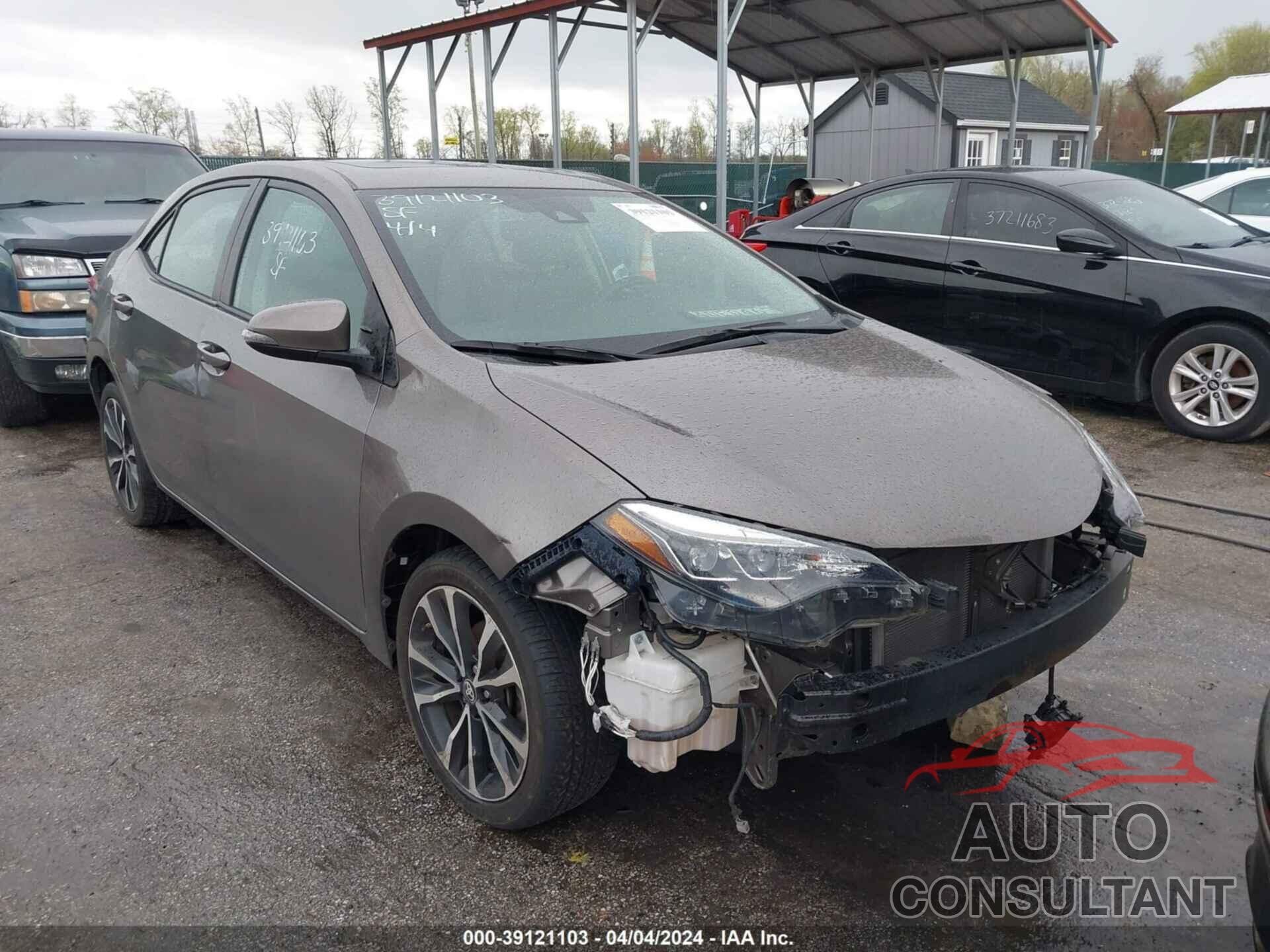TOYOTA COROLLA 2018 - 2T1BURHE2JC001482