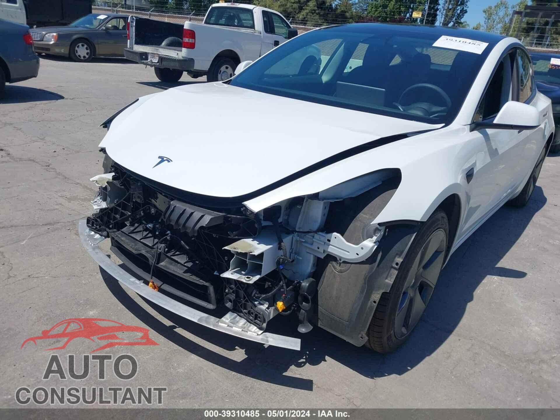 TESLA MODEL 3 2021 - 5YJ3E1EA9MF074725
