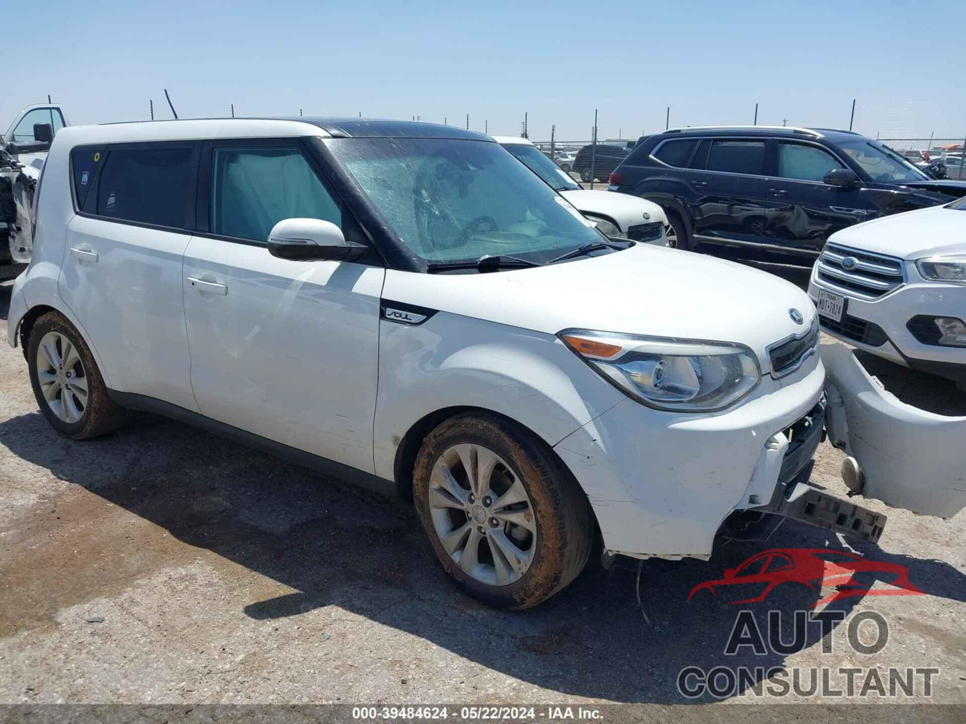 KIA SOUL 2016 - KNDJX3A59G7329664