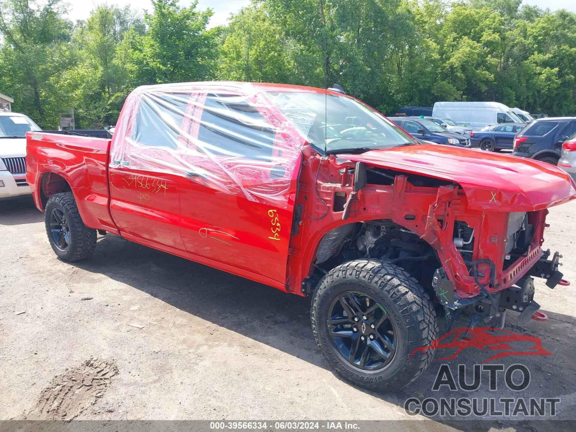 CHEVROLET SILVERADO 1500 2020 - 1GCPYFED7LZ205093