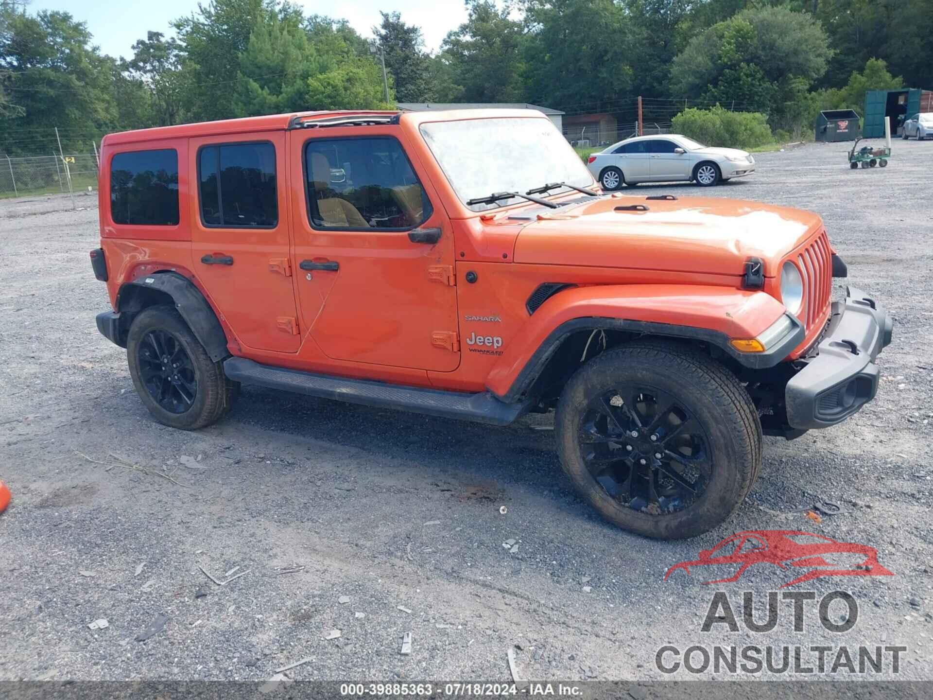 JEEP WRANGLER UNLIMITED 2018 - 1C4HJXEG9JW271569