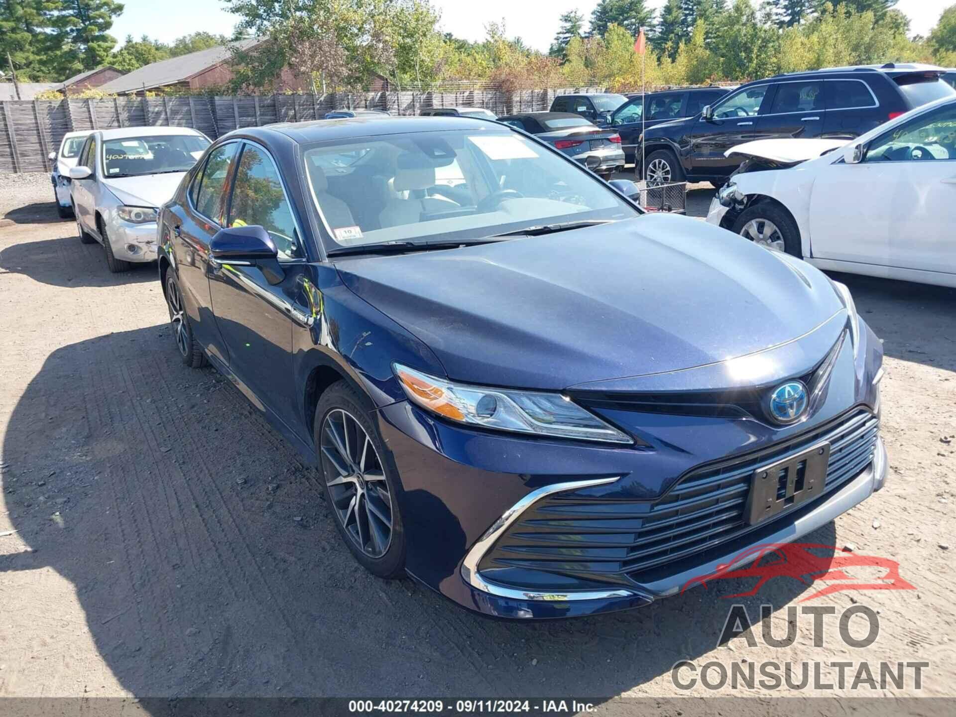 TOYOTA CAMRY 2021 - 4T1F31AK4MU567409