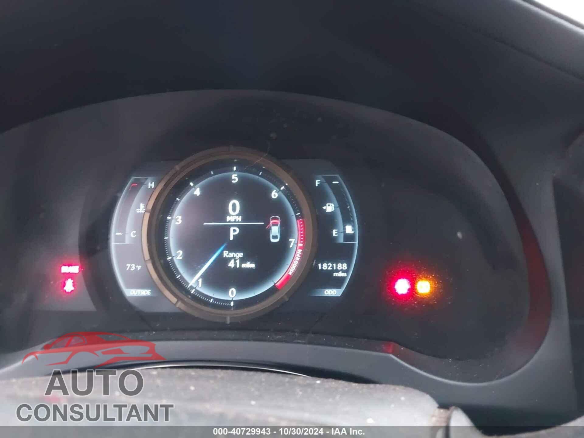 LEXUS IS 250 2014 - JTHCF1D27E5007405