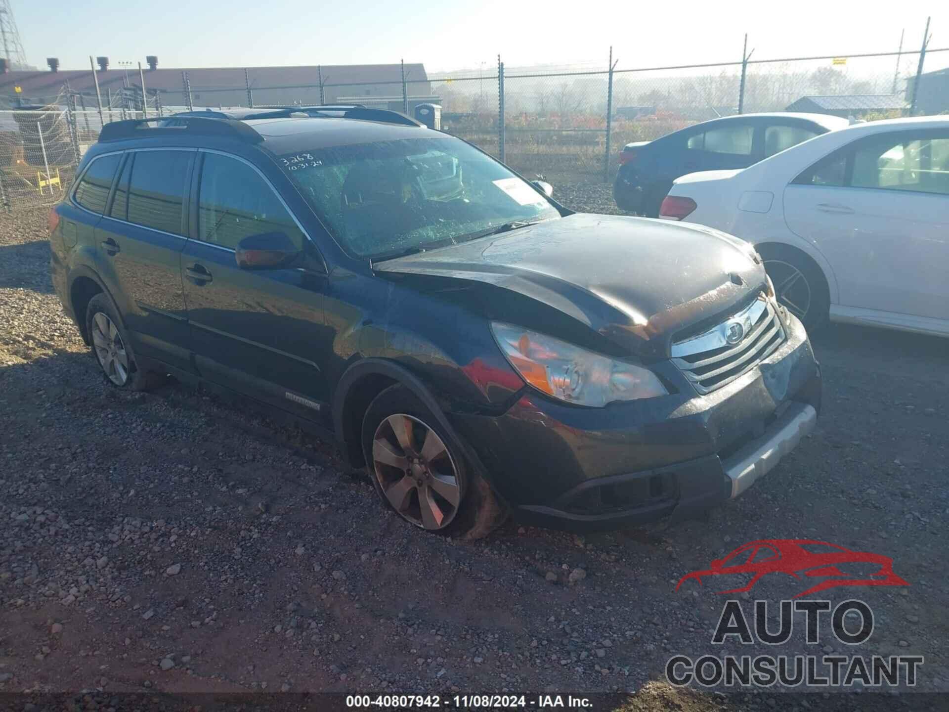 SUBARU OUTBACK 2011 - 4S4BRBKC9B3401240