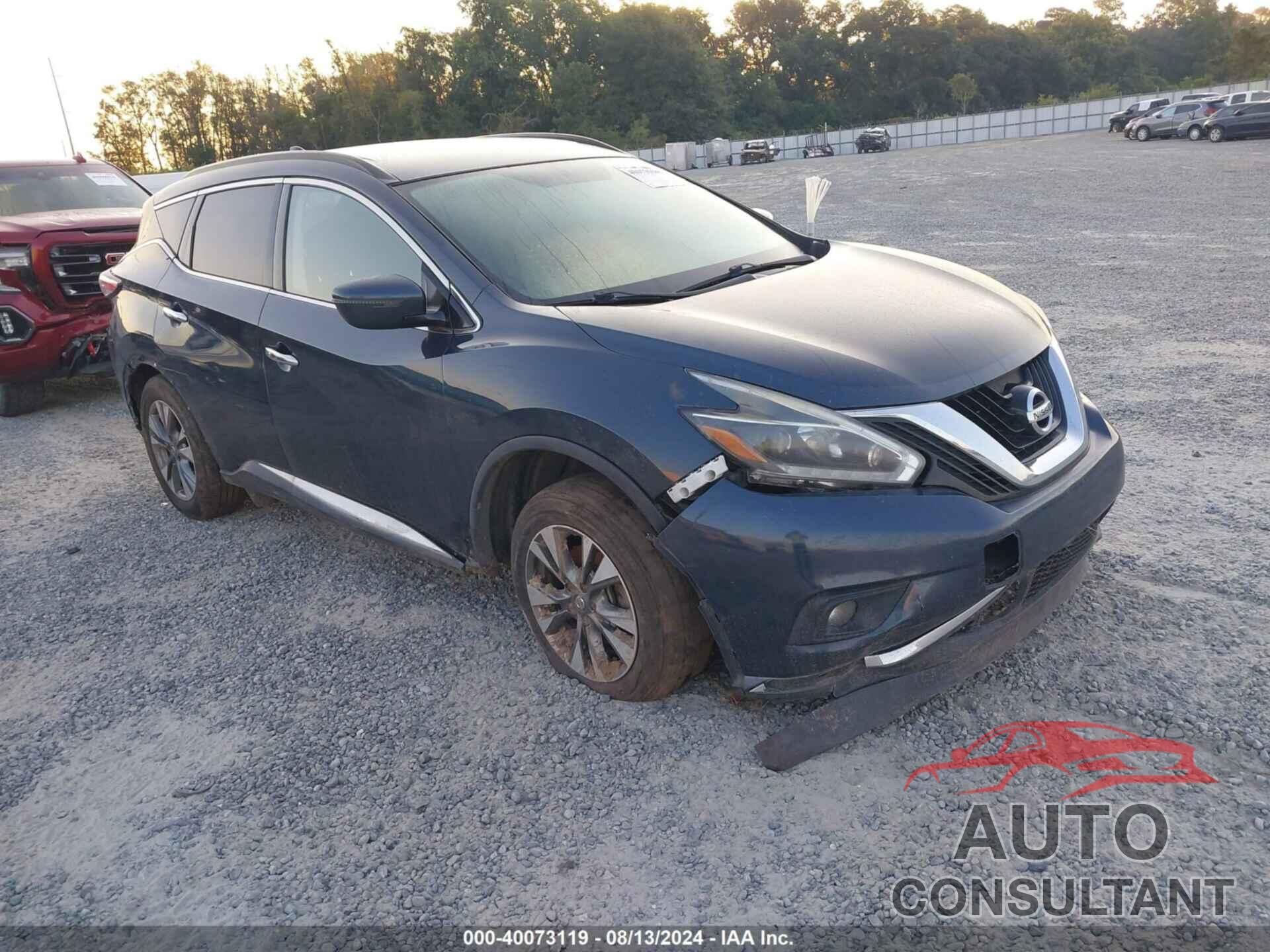 NISSAN MURANO 2018 - 5N1AZ2MG2JN118323