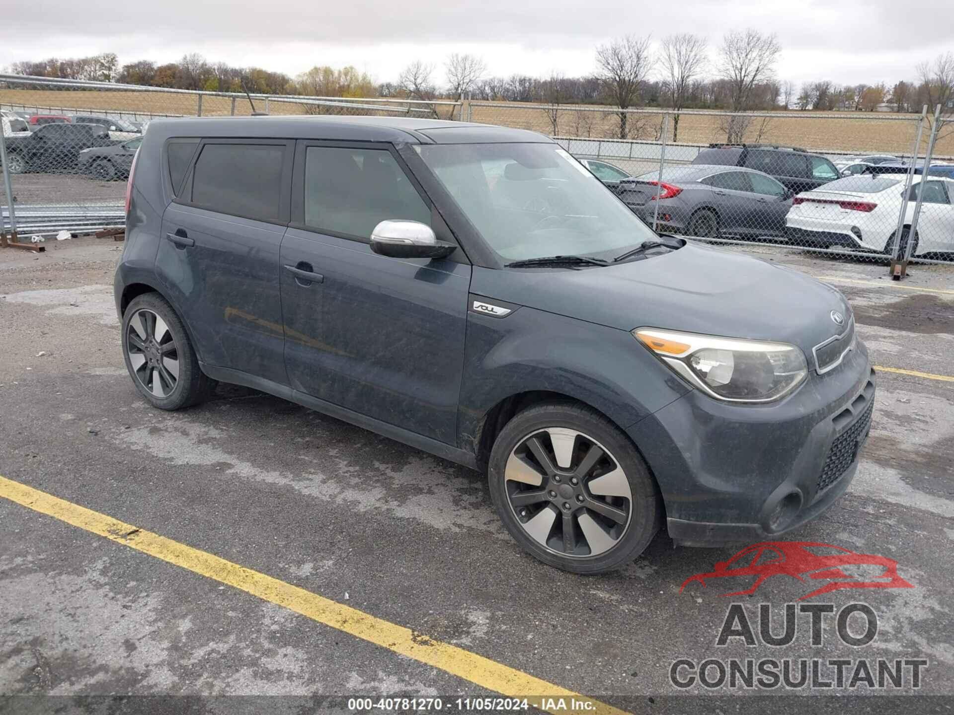 KIA SOUL 2015 - KNDJX3A57F7125993