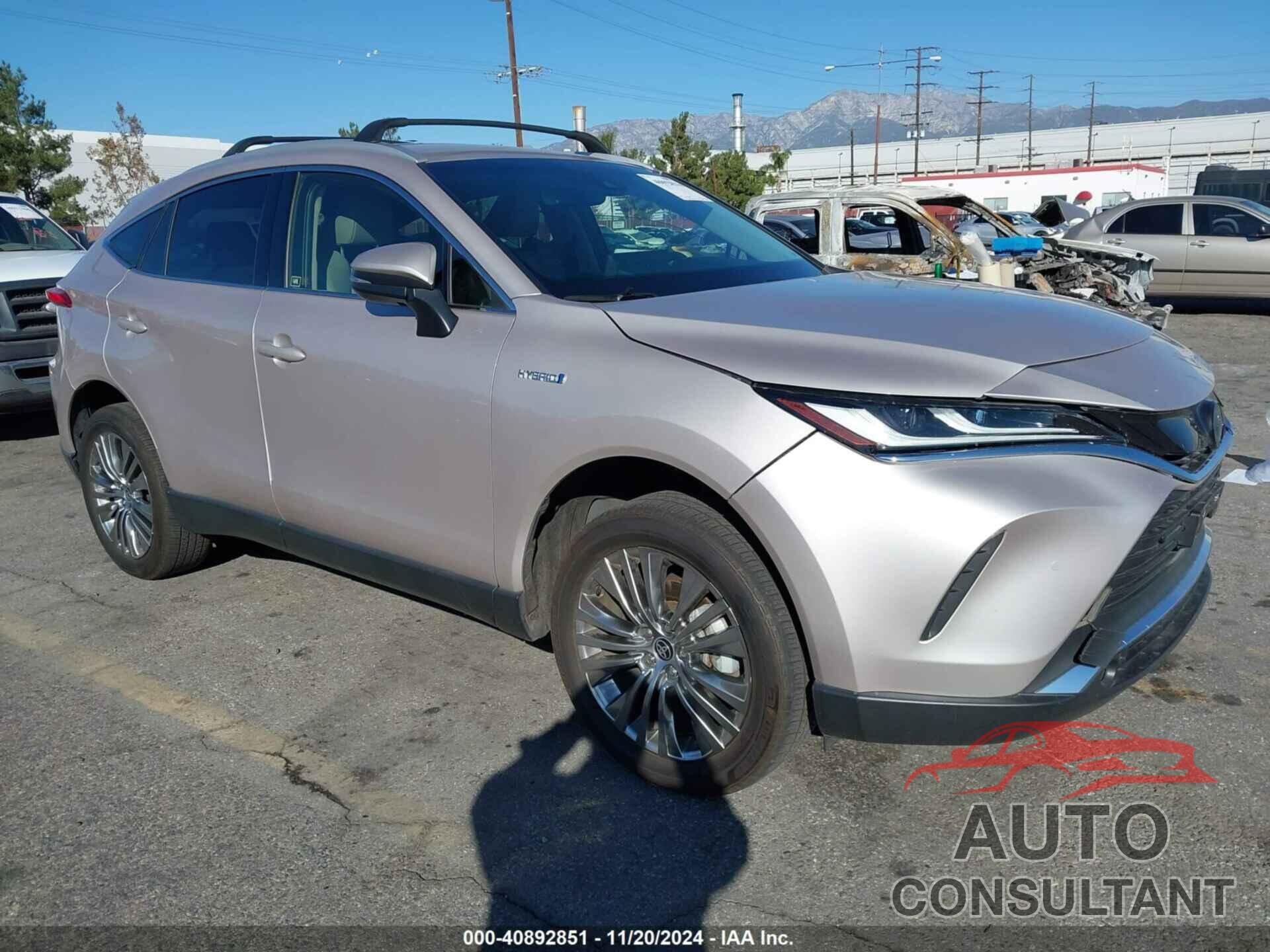 TOYOTA VENZA 2021 - JTEAAAAHXMJ048208