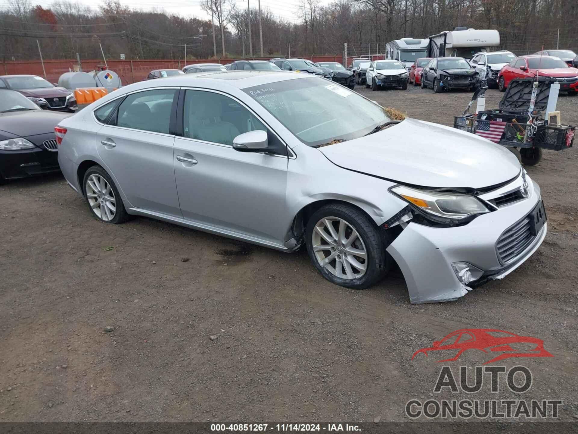 TOYOTA AVALON 2013 - 4T1BK1EB7DU012997