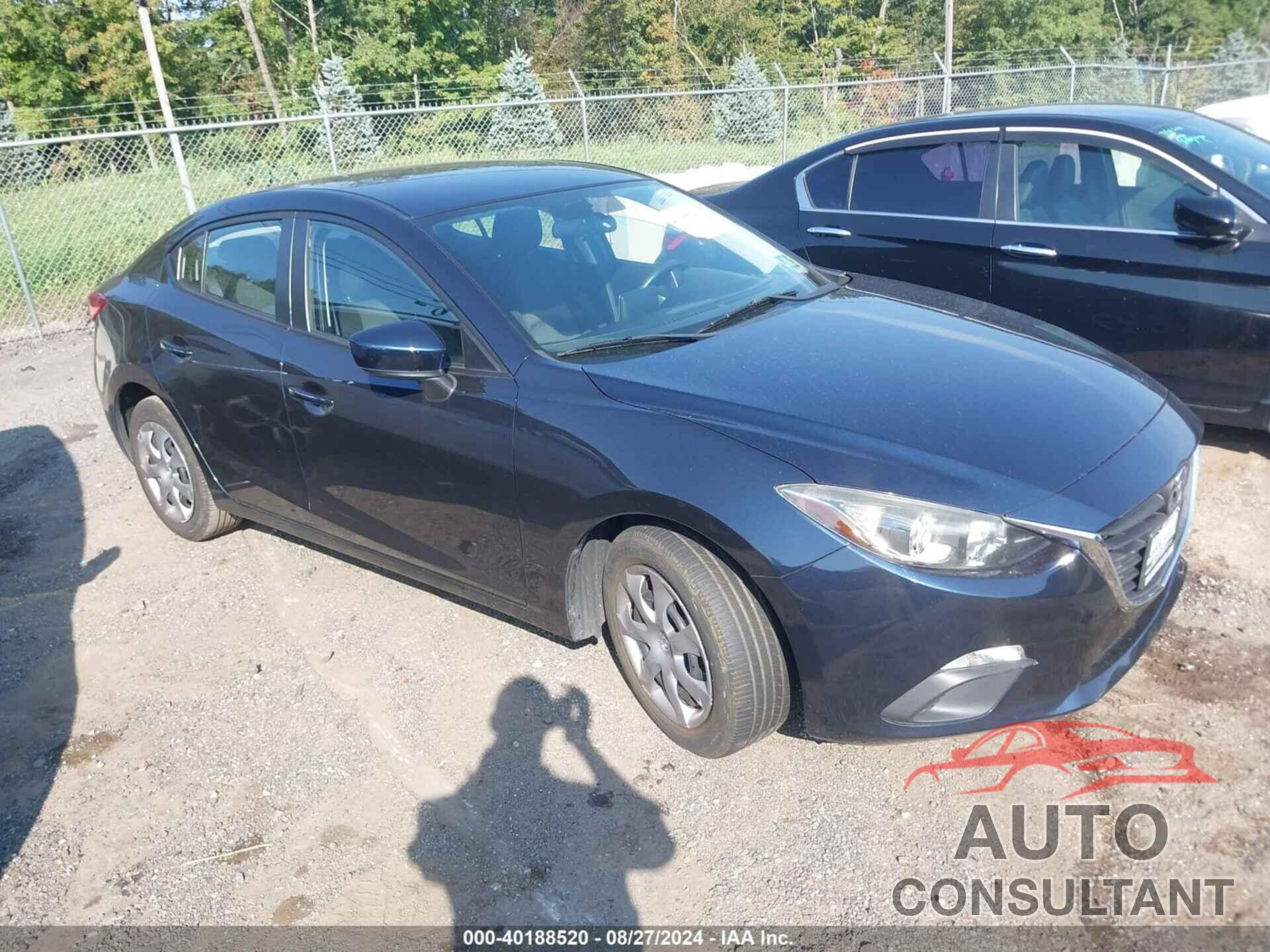 MAZDA MAZDA3 2016 - JM1BM1T74G1312130