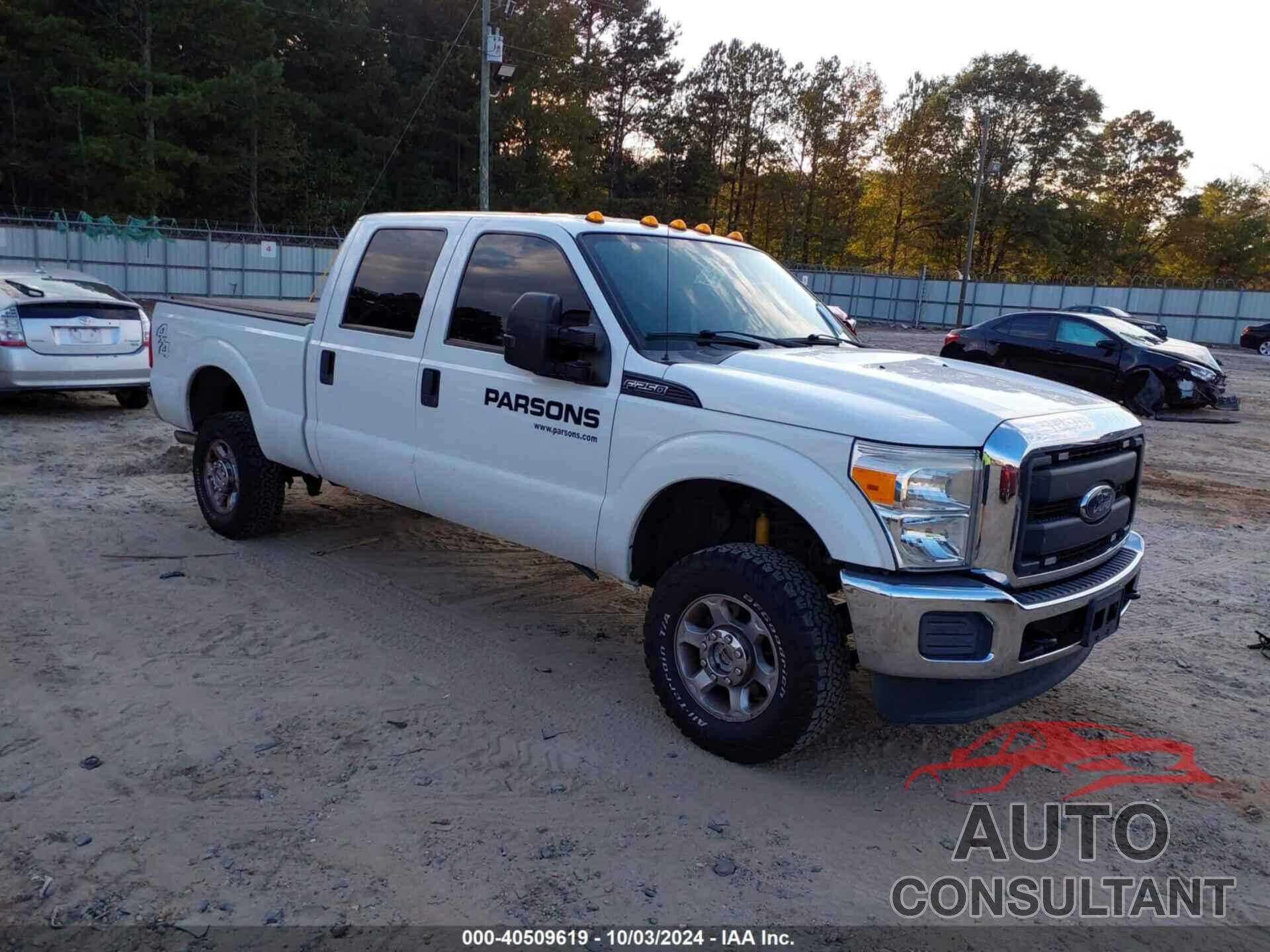 FORD F-250 2016 - 1FT7W2B60GEC50183