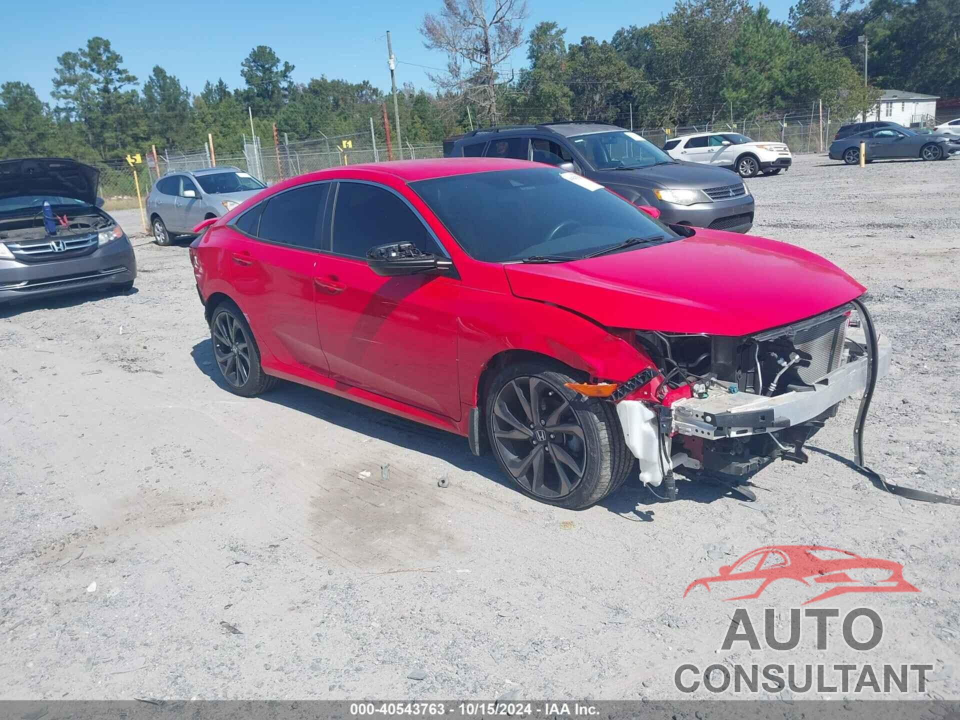 HONDA CIVIC 2021 - 2HGFC2F84MH533269