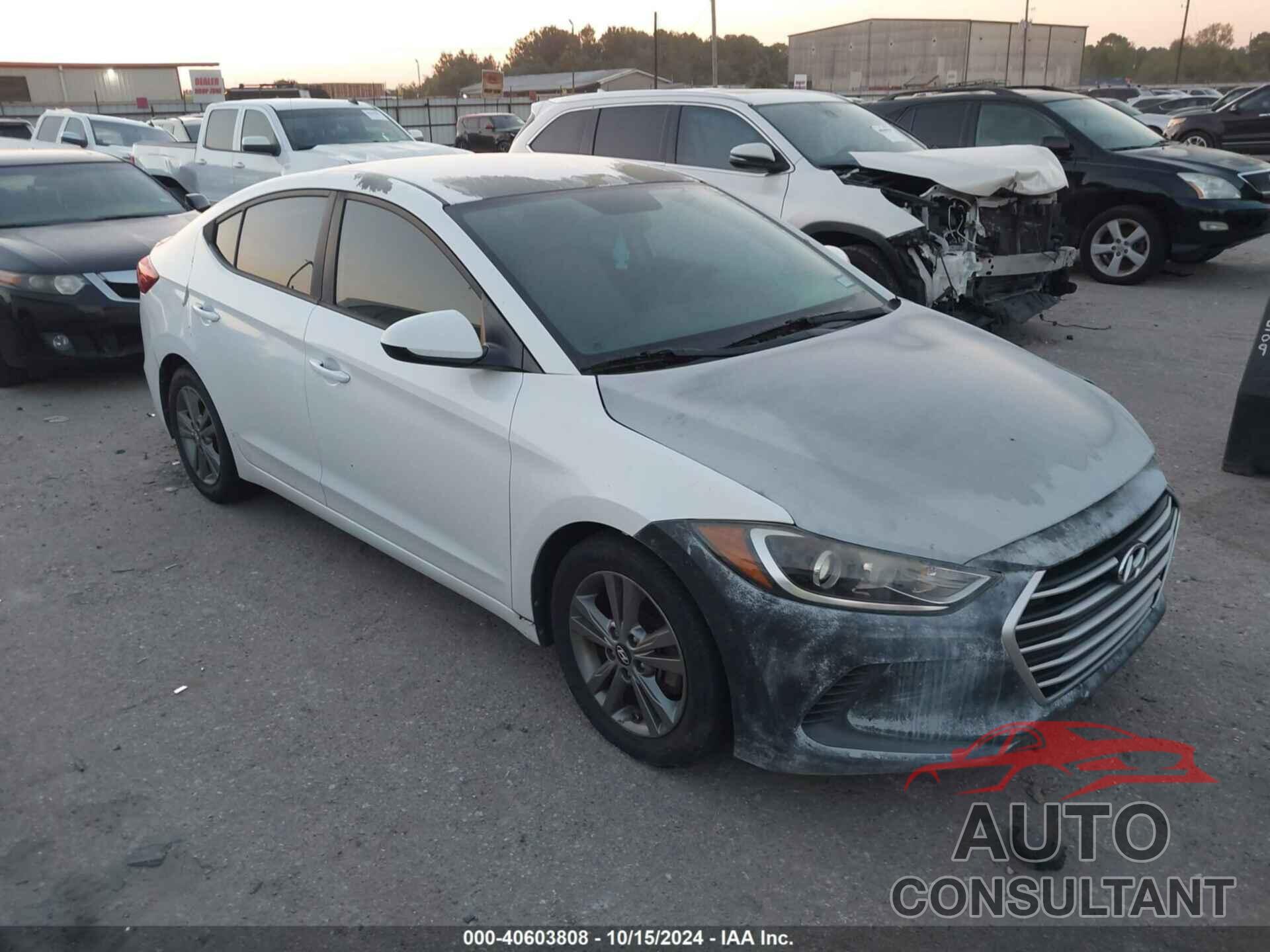 HYUNDAI ELANTRA 2017 - 5NPD84LF9HH055031