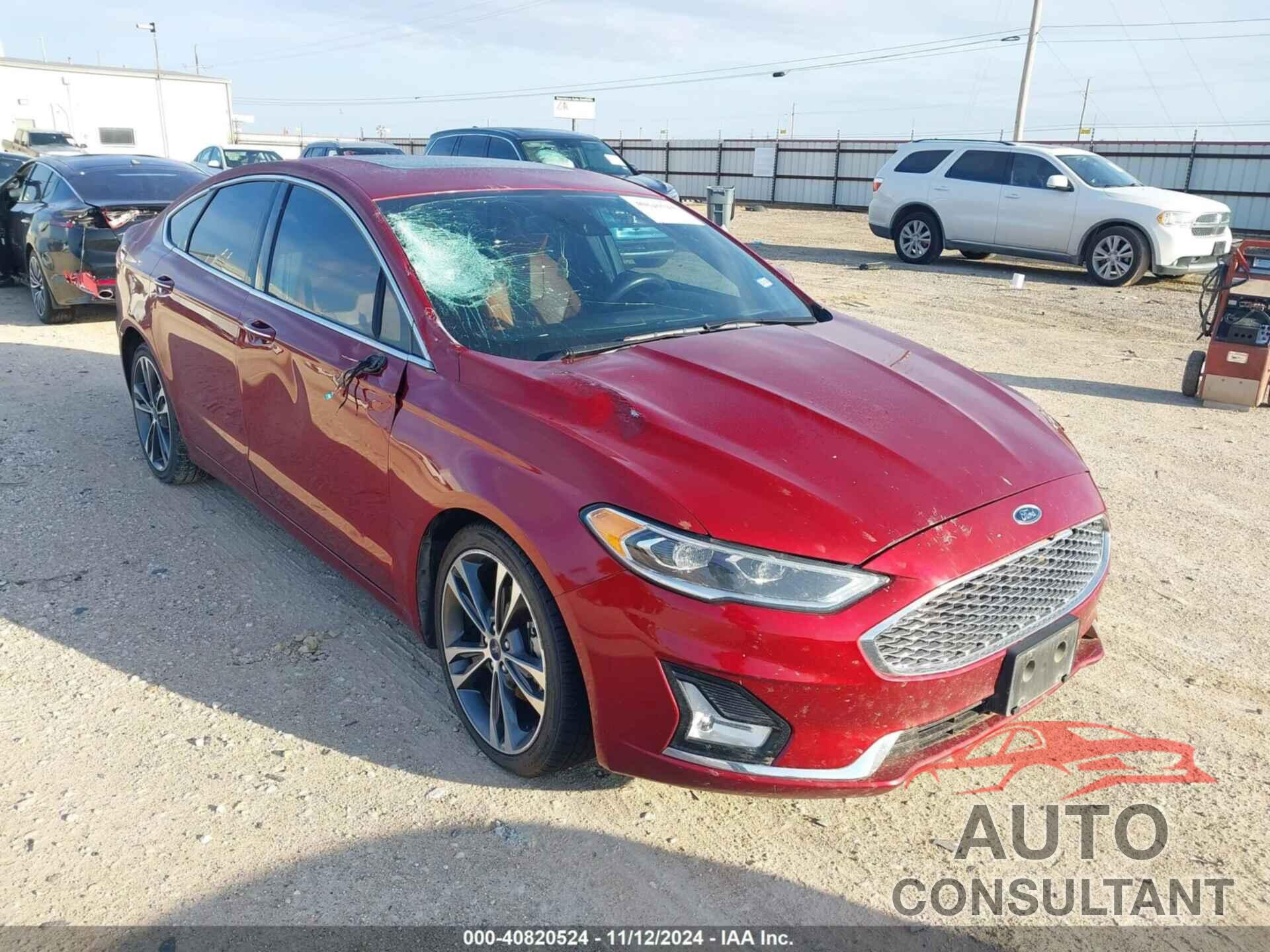 FORD FUSION 2019 - 3FA6P0D90KR241936
