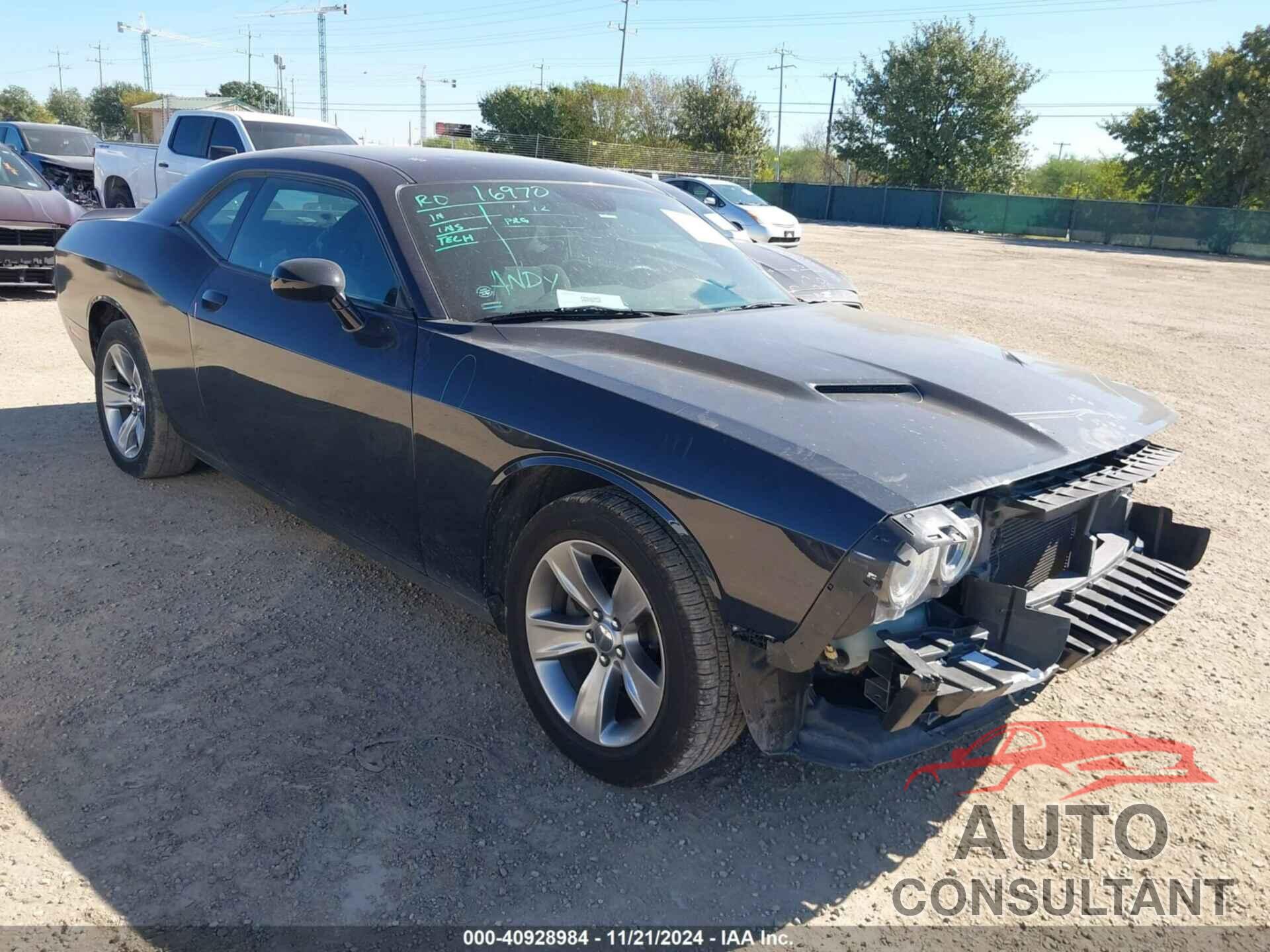 DODGE CHALLENGER 2018 - 2C3CDZAG1JH241827