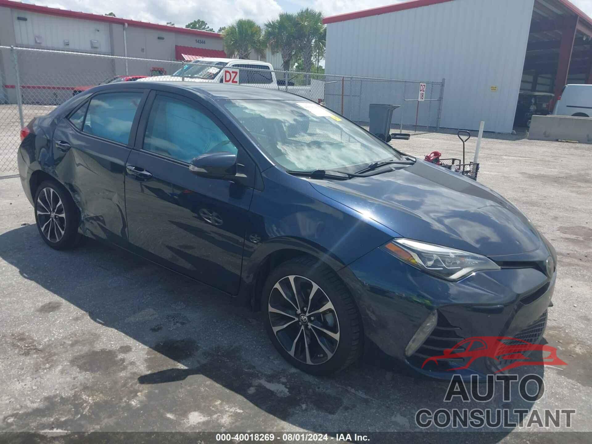 TOYOTA COROLLA 2018 - 5YFBURHE2JP800677