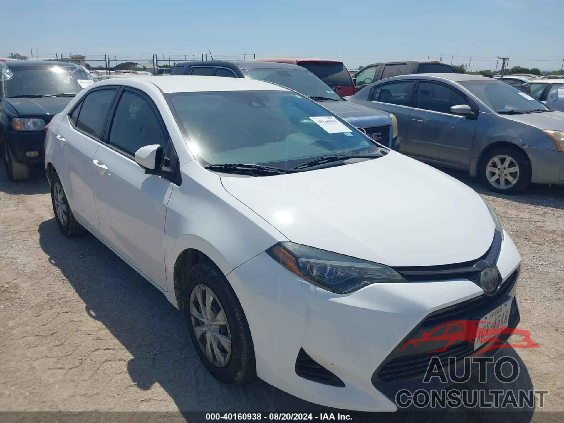 TOYOTA COROLLA 2017 - 5YFBURHEXHP710946