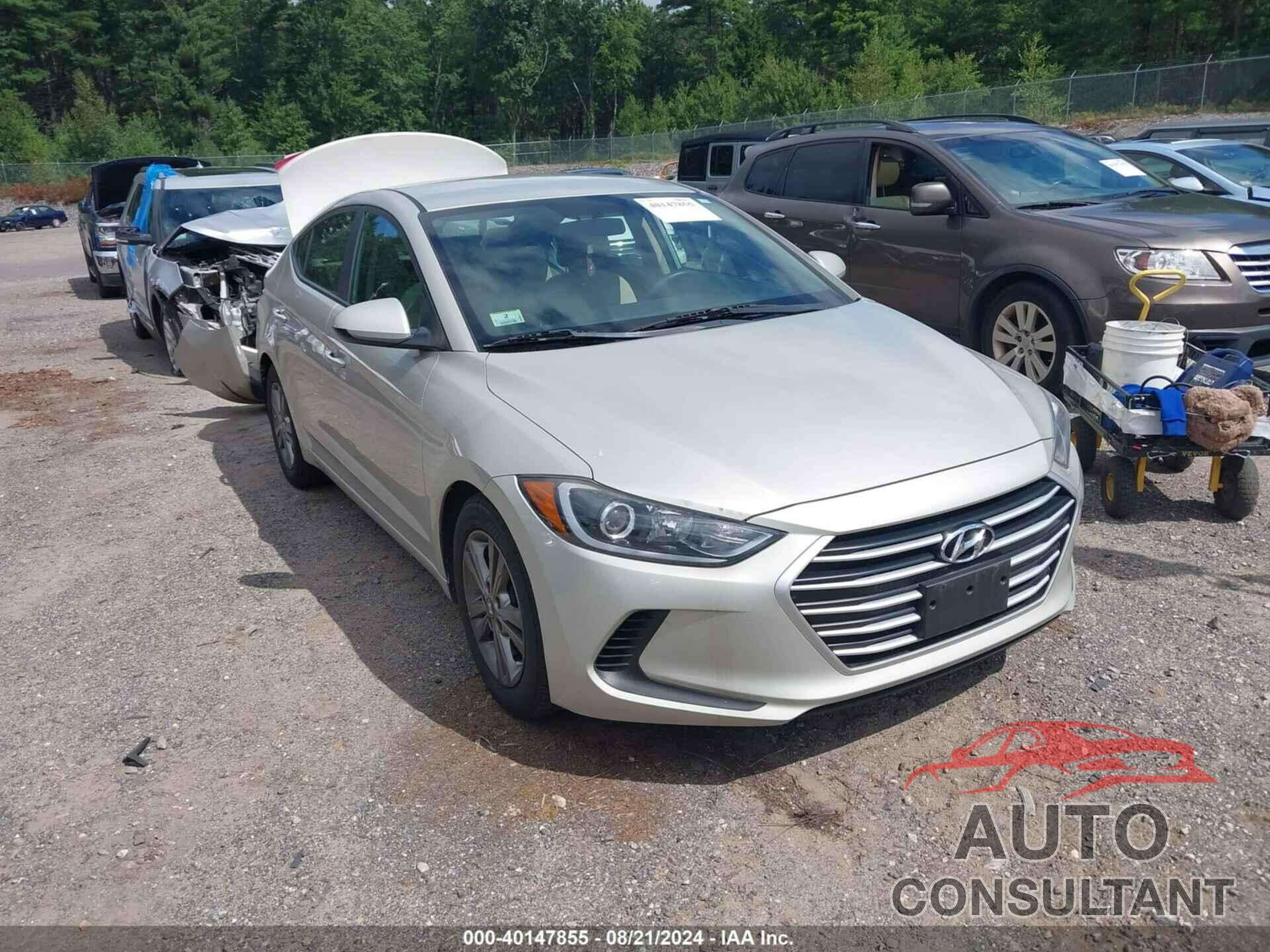 HYUNDAI ELANTRA 2017 - 5NPD84LF5HH093274