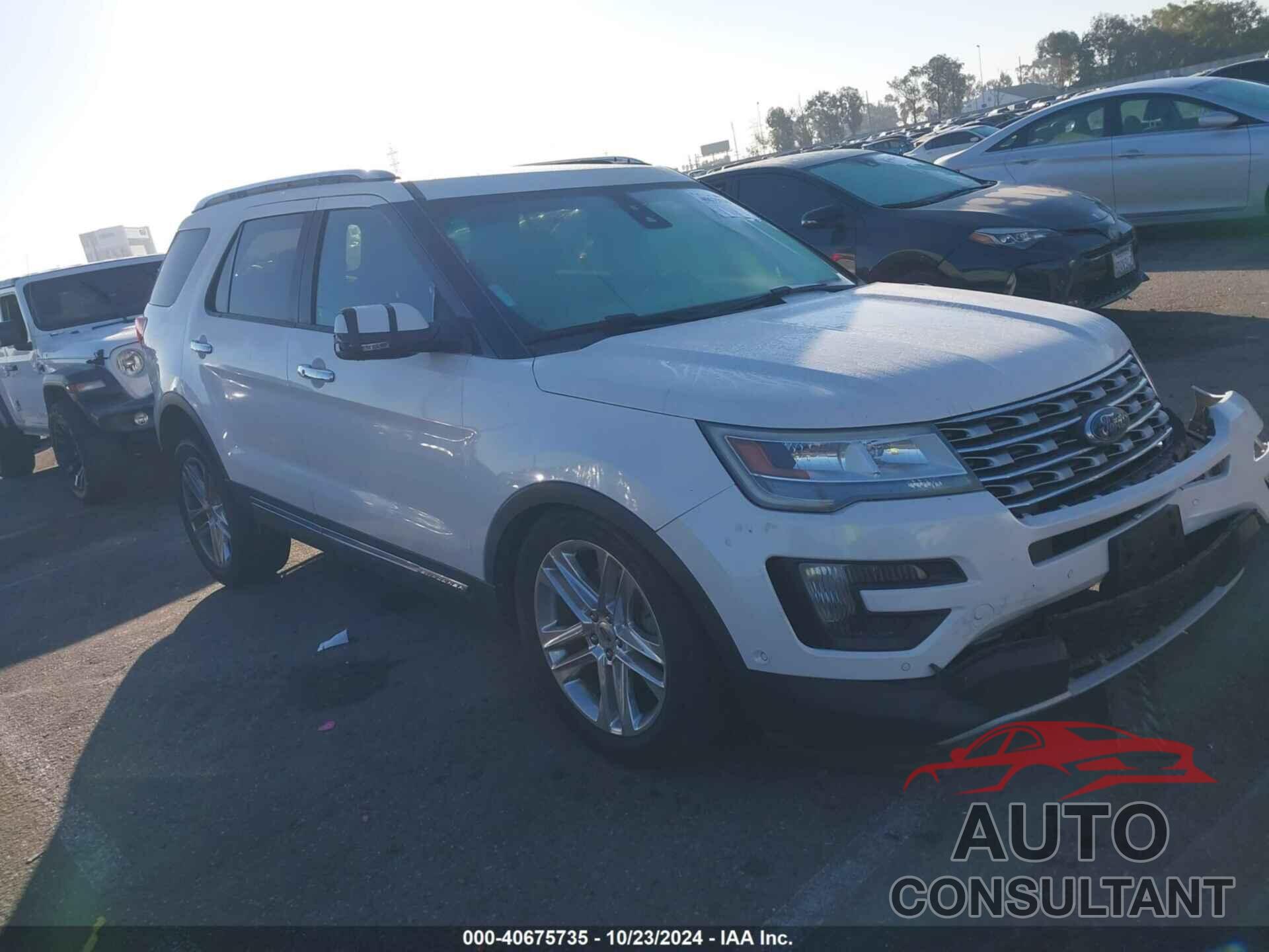 FORD EXPLORER 2016 - 1FM5K8F80GGA68615