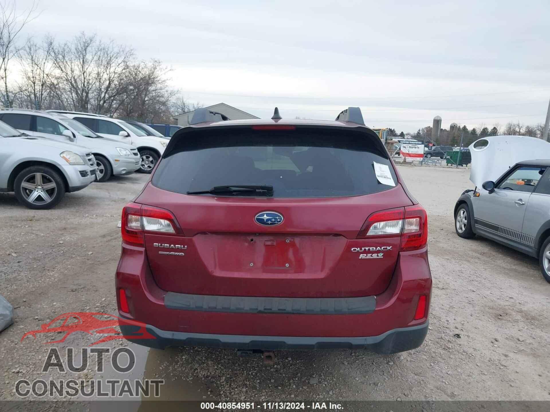 SUBARU OUTBACK 2017 - 4S4BSACC3H3237540