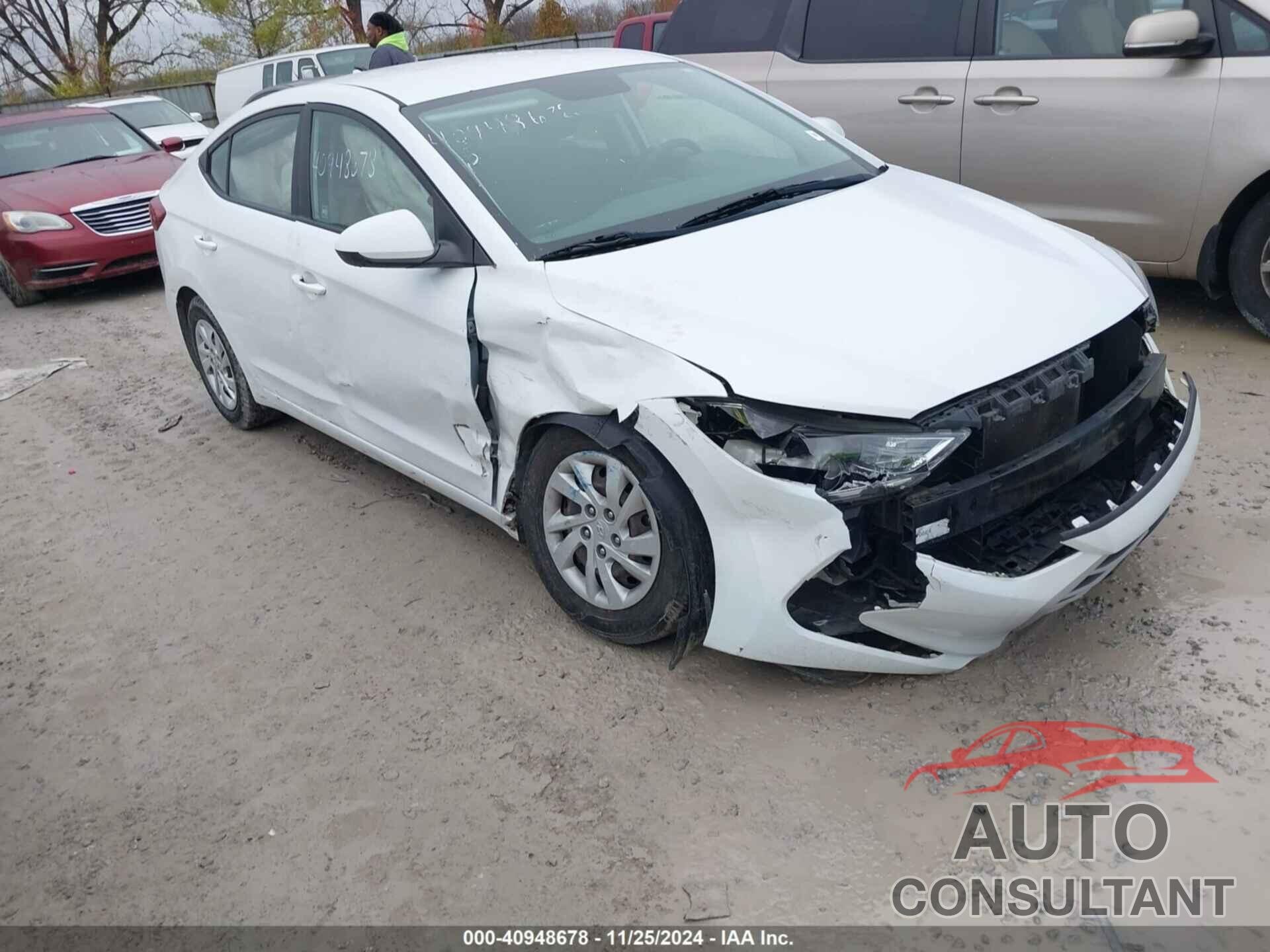 HYUNDAI ELANTRA 2018 - 5NPD74LFXJH400429