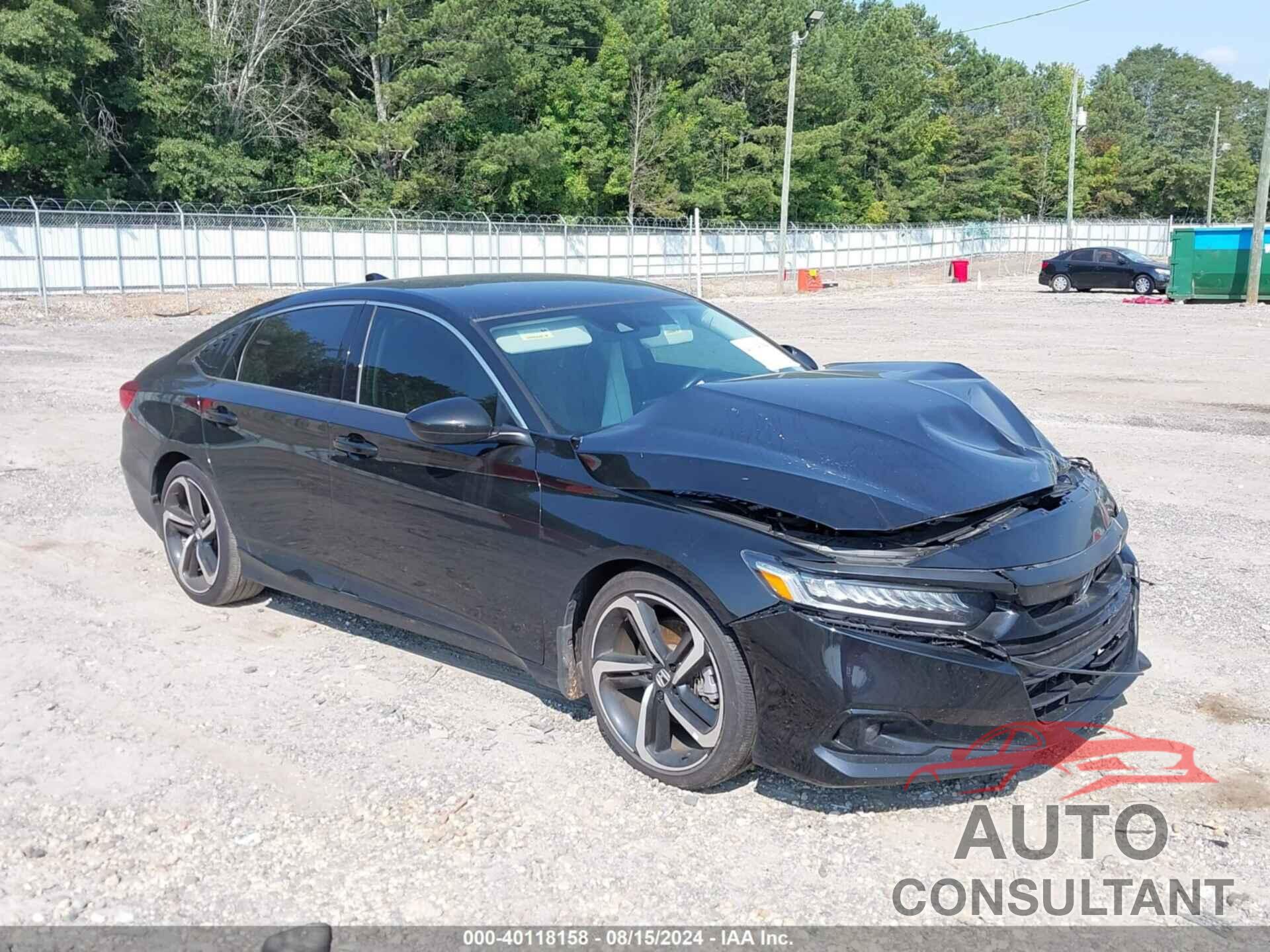 HONDA ACCORD 2022 - 1HGCV1F48NA047634